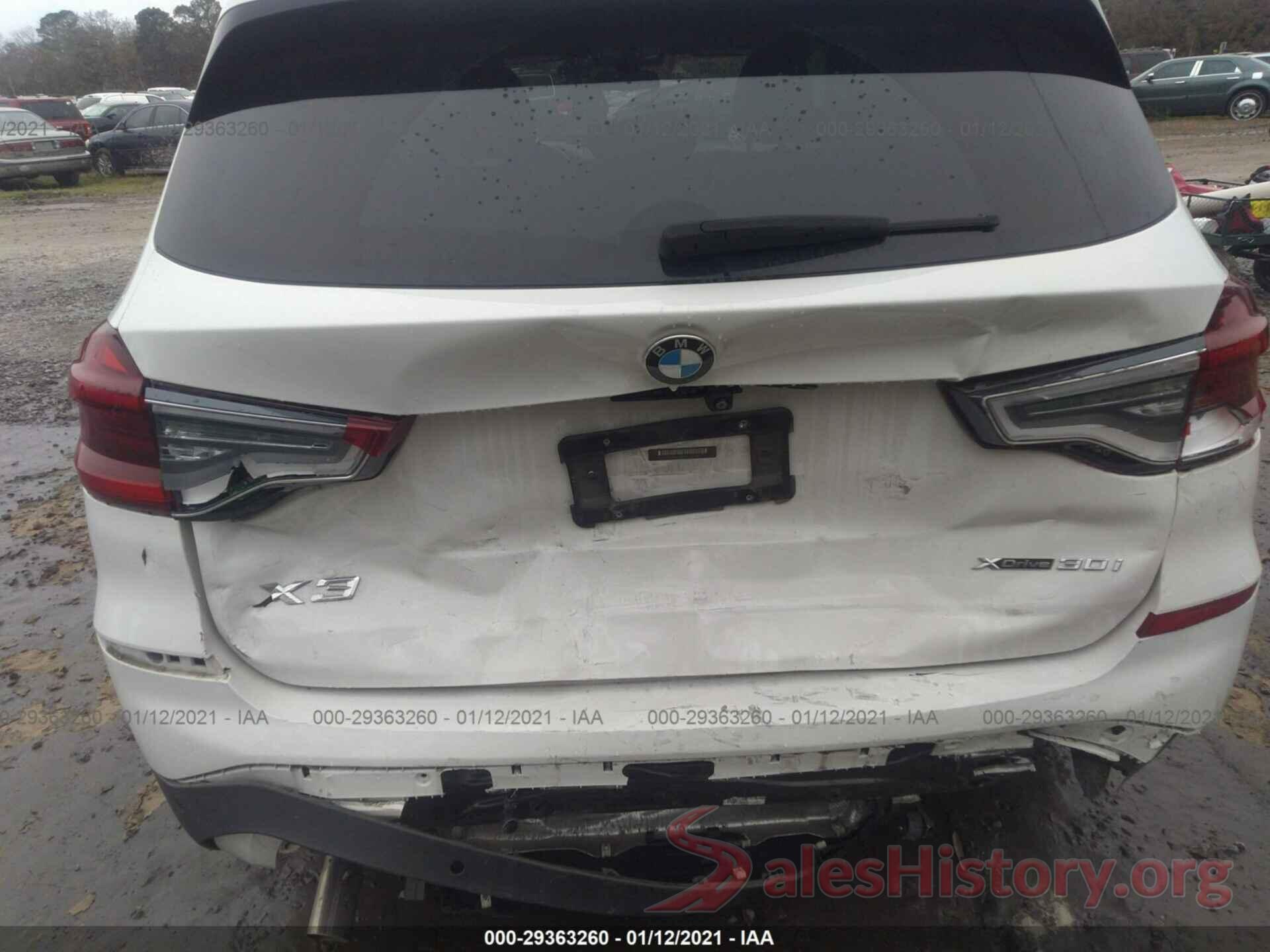 5UXTR9C5XKLE17188 2019 BMW X3