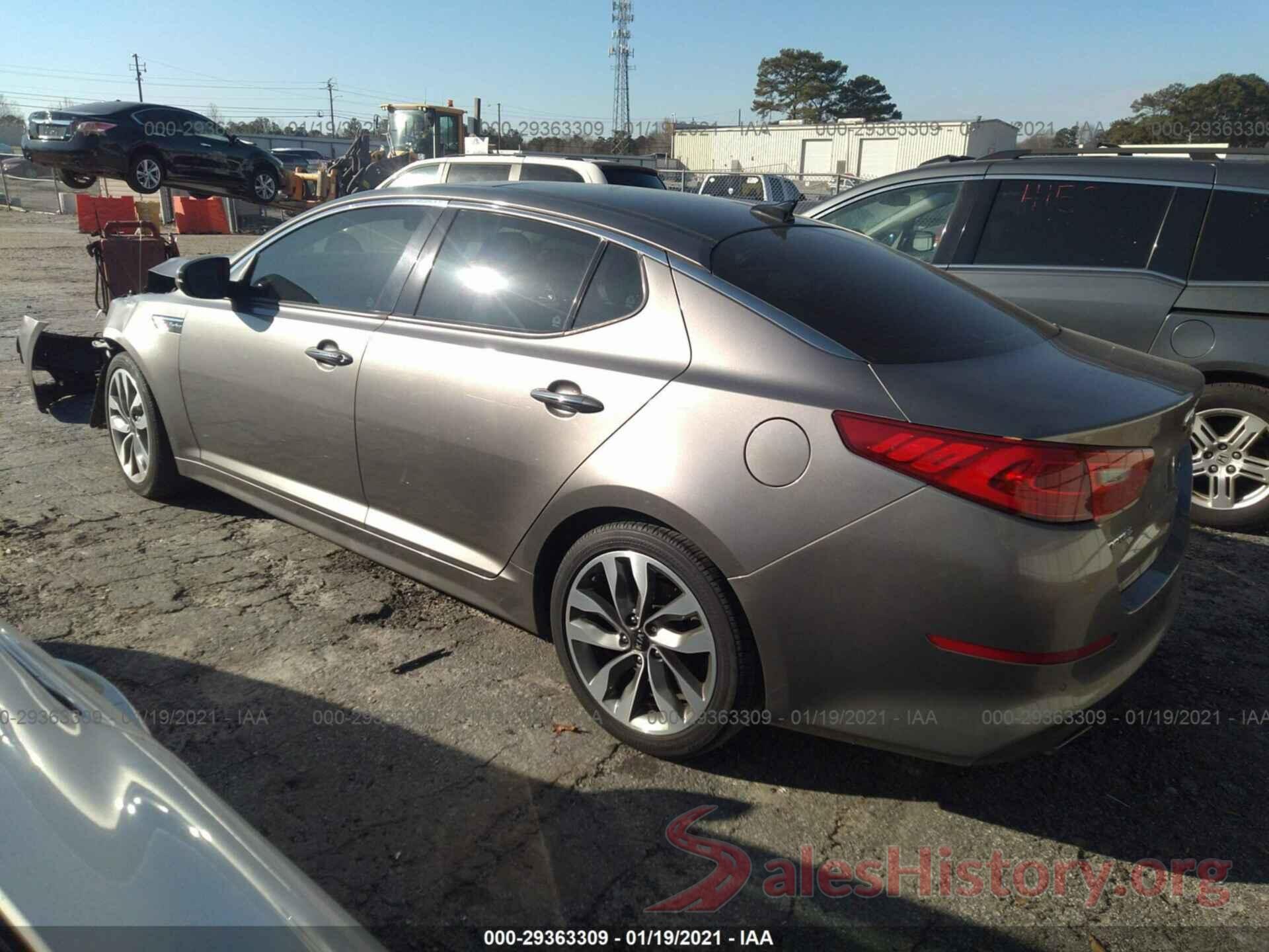 5XXGR4A68FG366763 2015 KIA OPTIMA