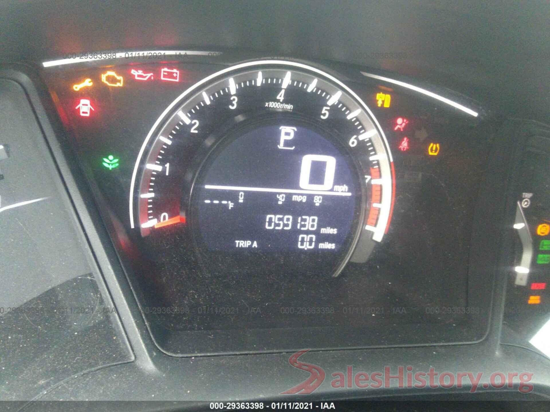 19XFC2F54GE050918 2016 HONDA CIVIC SEDAN