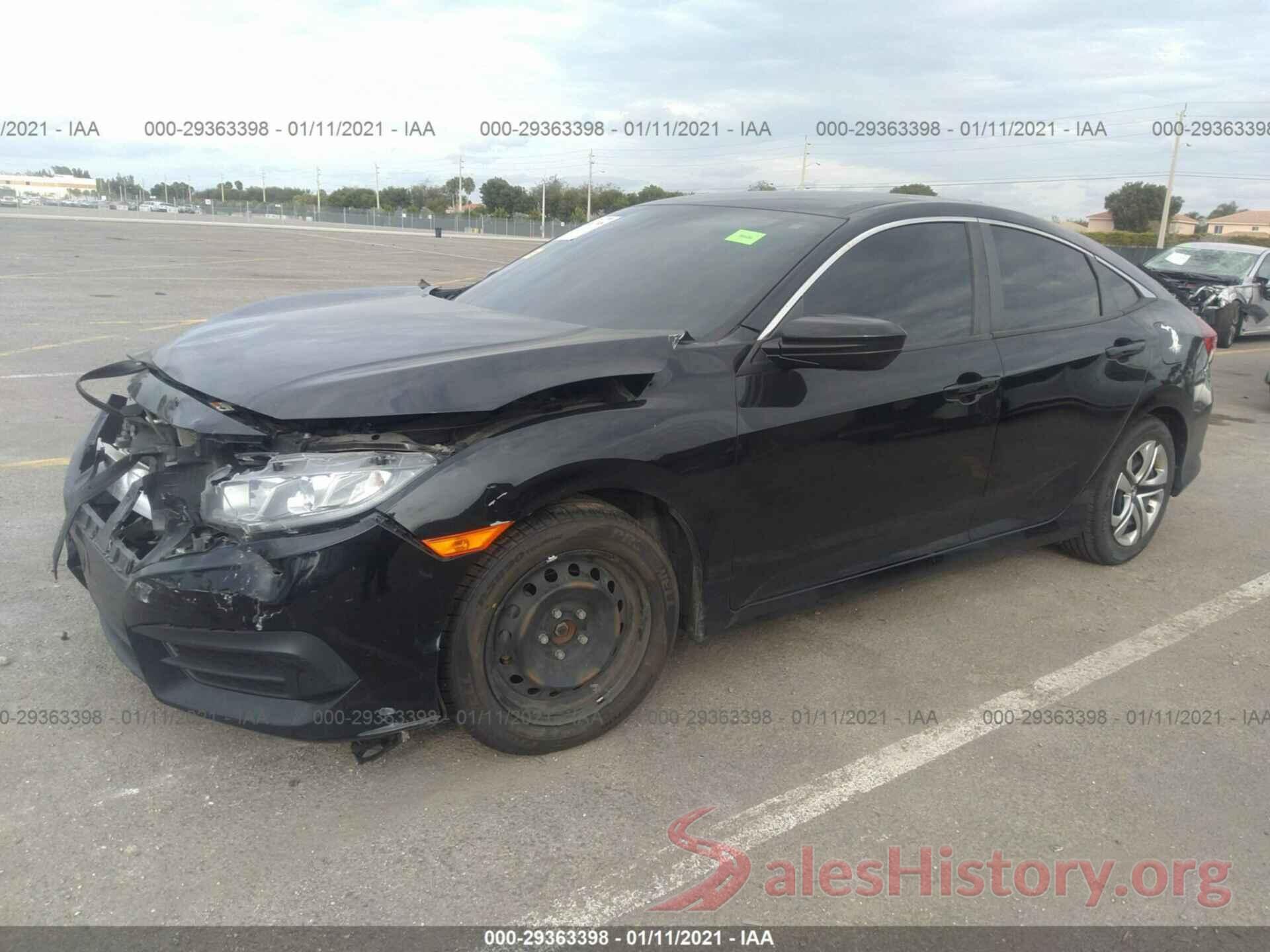 19XFC2F54GE050918 2016 HONDA CIVIC SEDAN