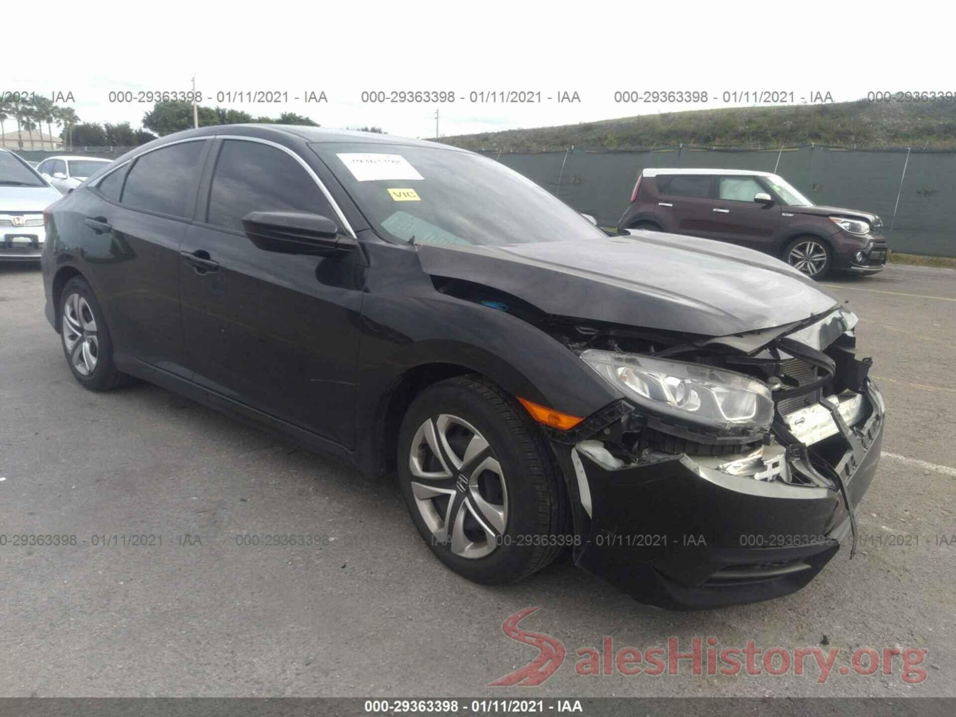 19XFC2F54GE050918 2016 HONDA CIVIC SEDAN