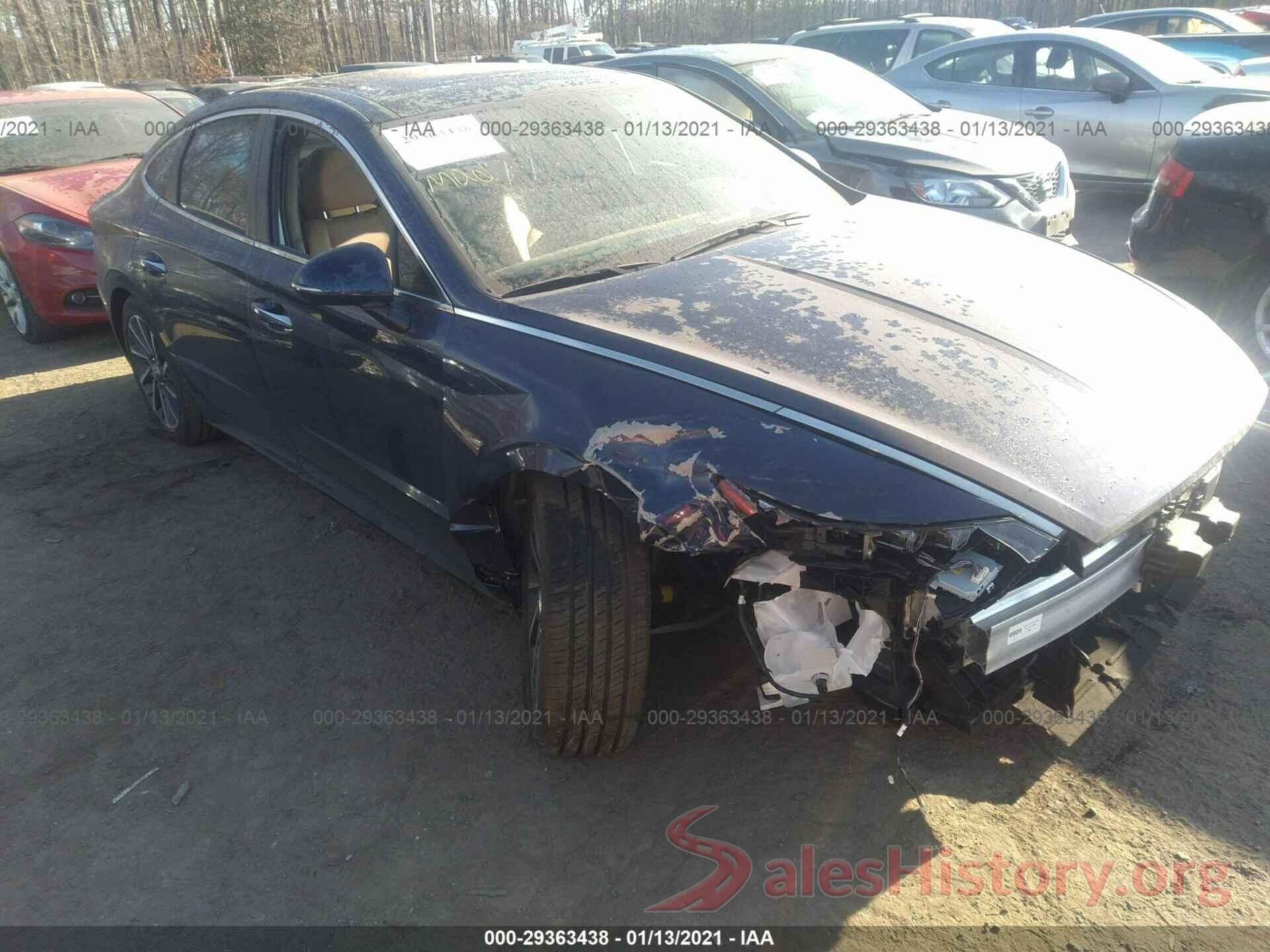 5NPEH4J22LH041596 2020 HYUNDAI SONATA