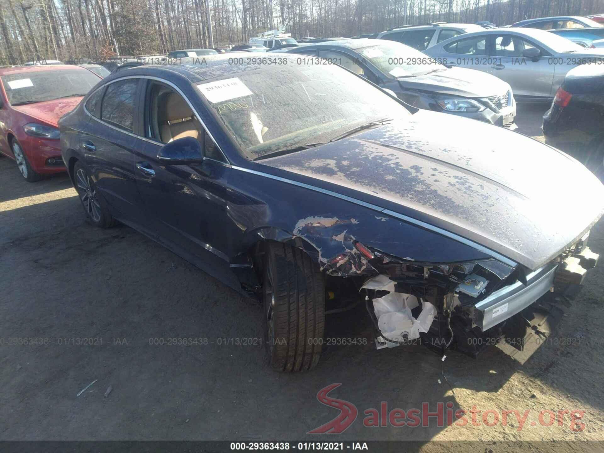 5NPEH4J22LH041596 2020 HYUNDAI SONATA