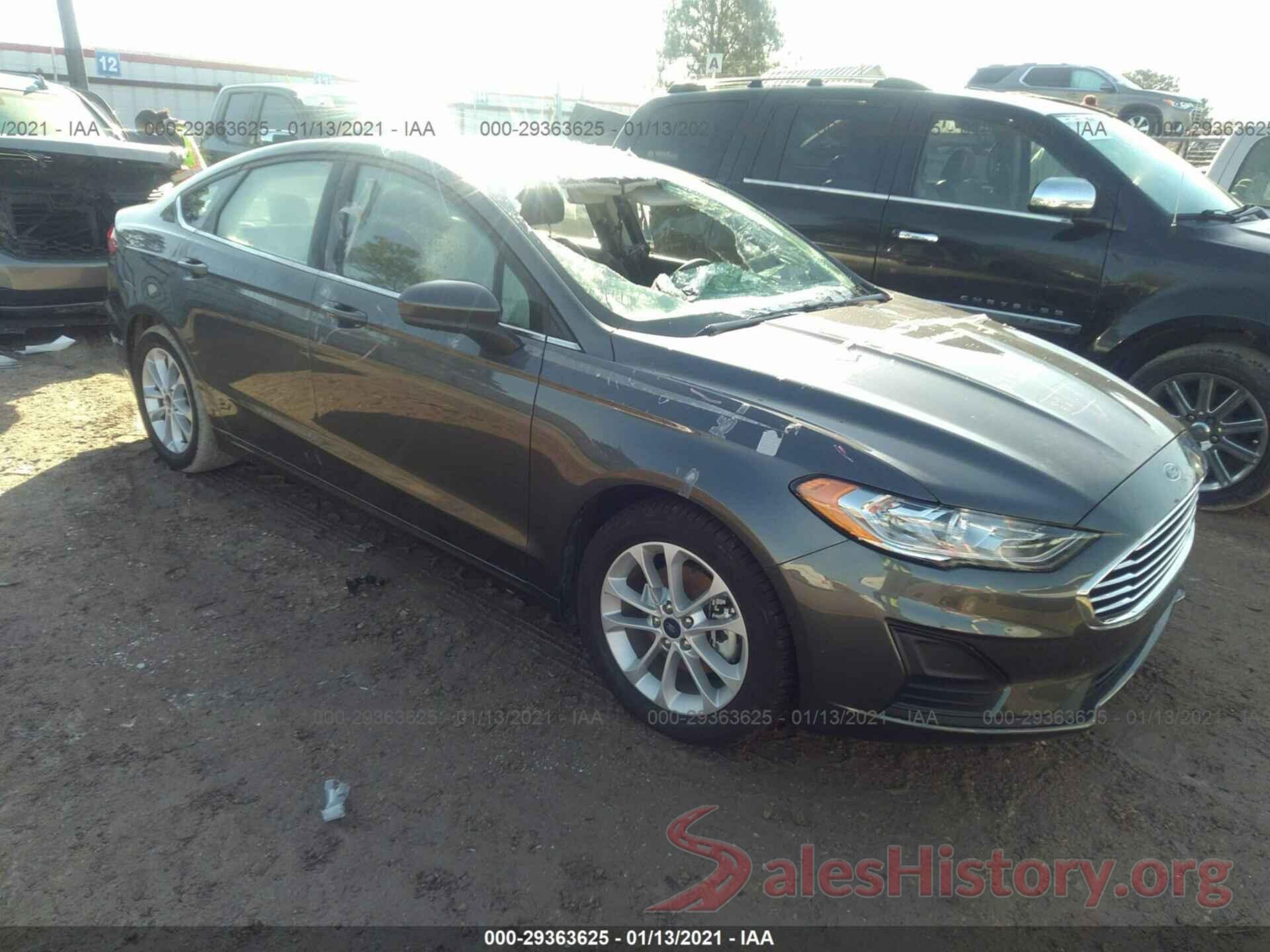 3FA6P0HD0LR143649 2020 FORD FUSION