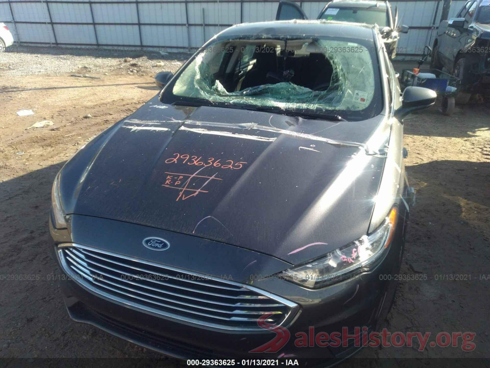 3FA6P0HD0LR143649 2020 FORD FUSION