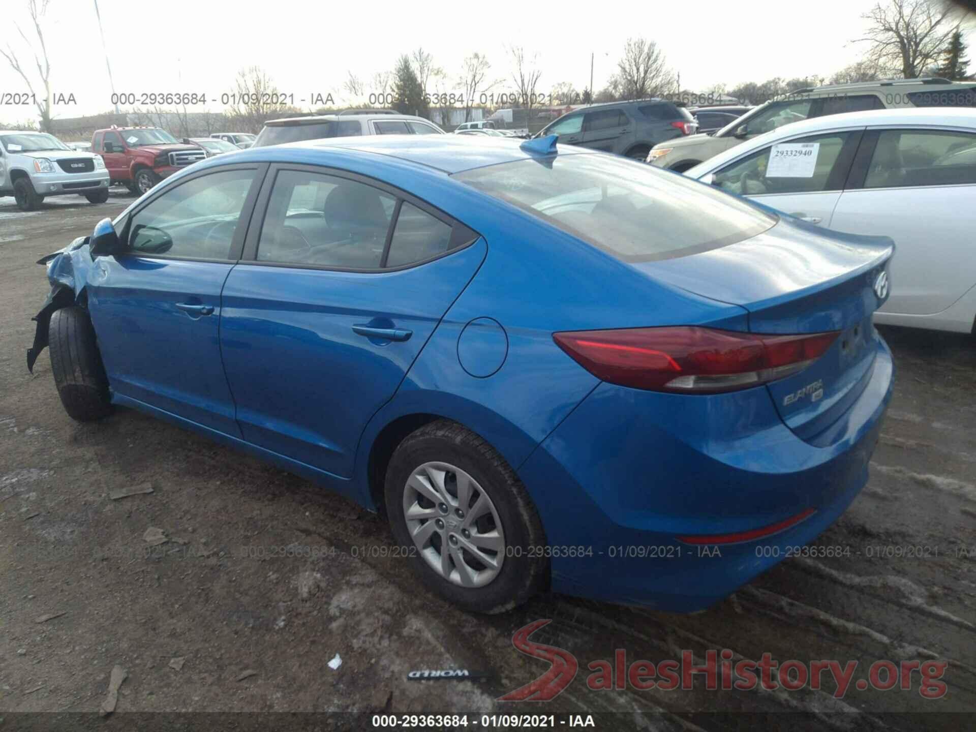 KMHD74LF8HU394433 2017 HYUNDAI ELANTRA