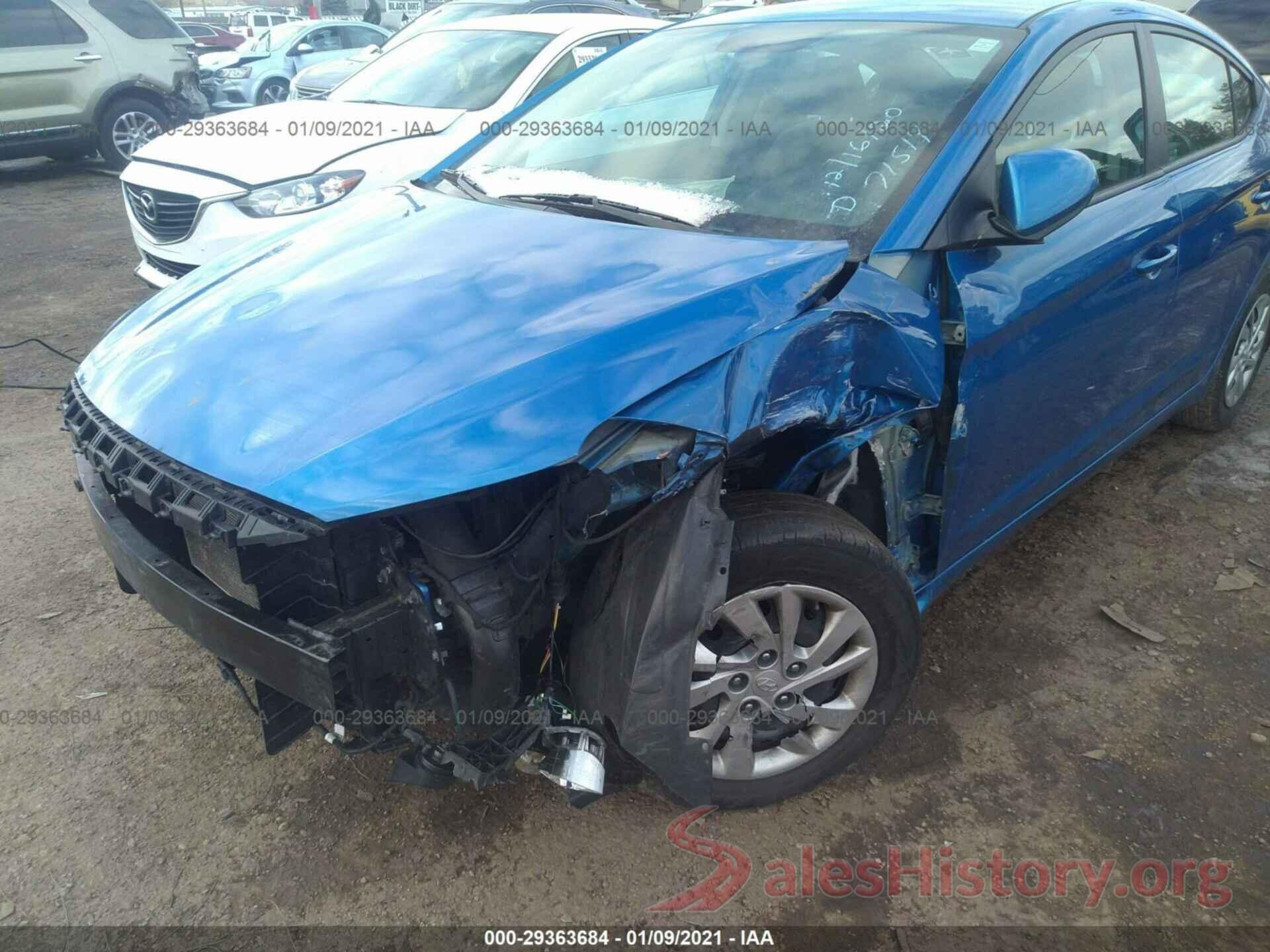 KMHD74LF8HU394433 2017 HYUNDAI ELANTRA