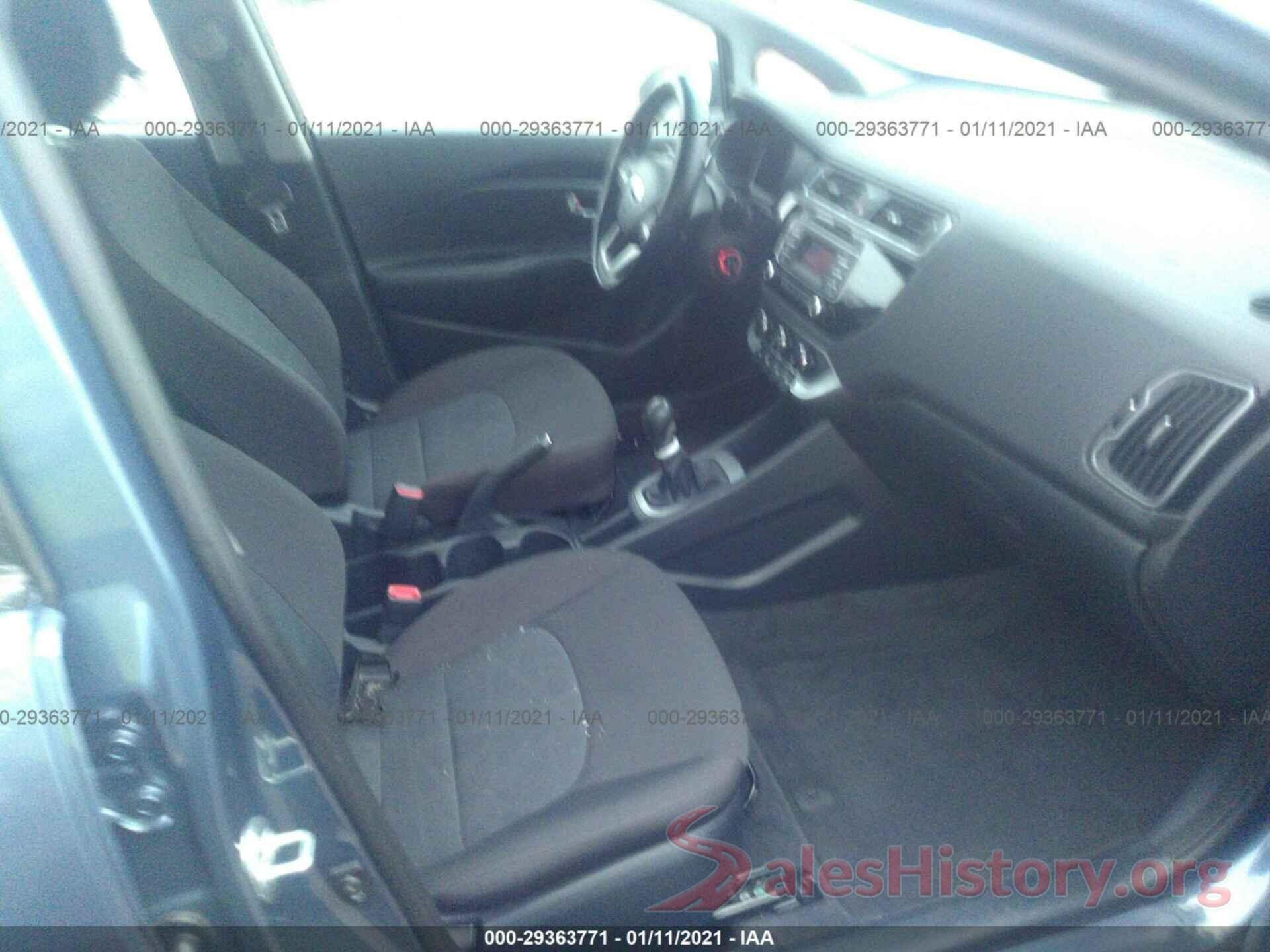 KNADM4A33G6667980 2016 KIA RIO