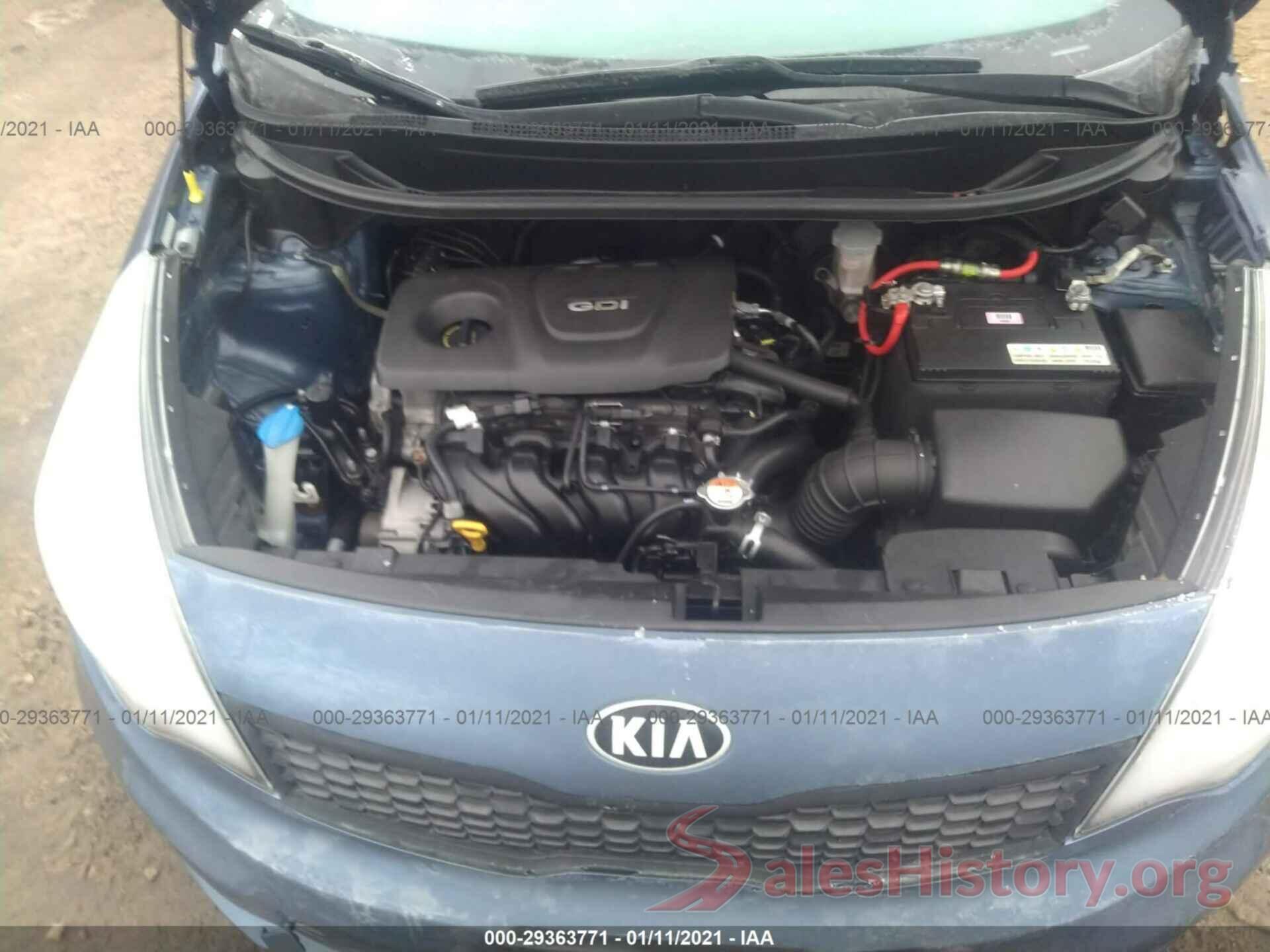 KNADM4A33G6667980 2016 KIA RIO