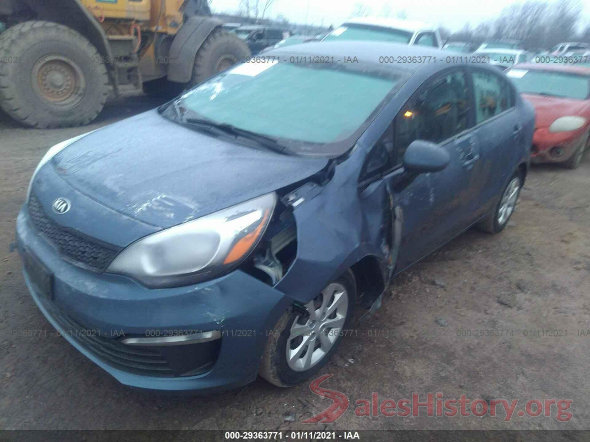 KNADM4A33G6667980 2016 KIA RIO