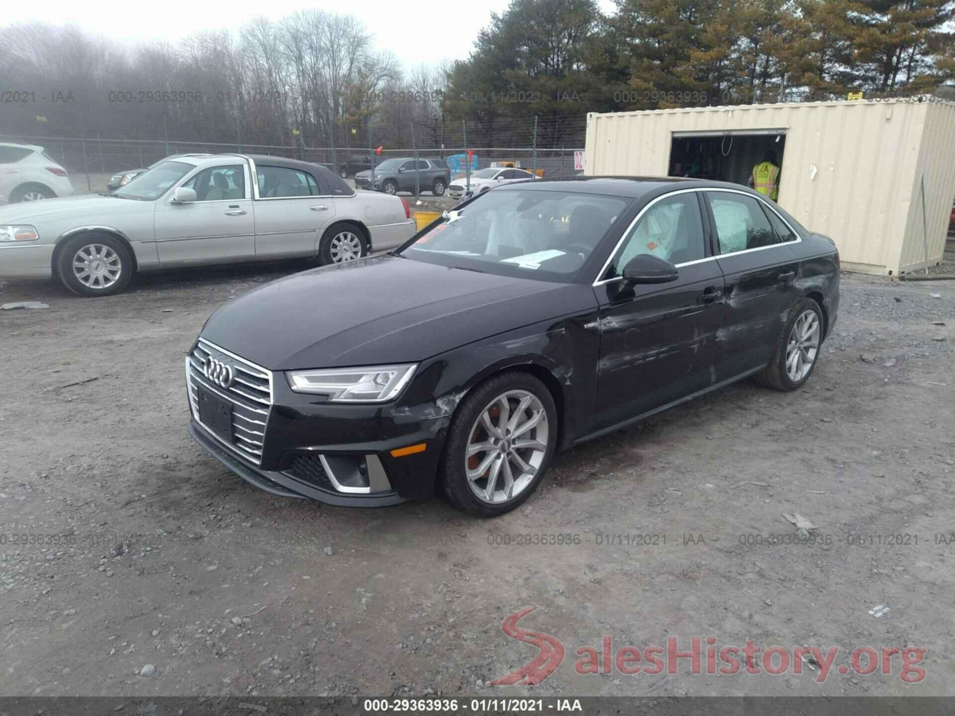 WAUENAF41KA114087 2019 AUDI A4