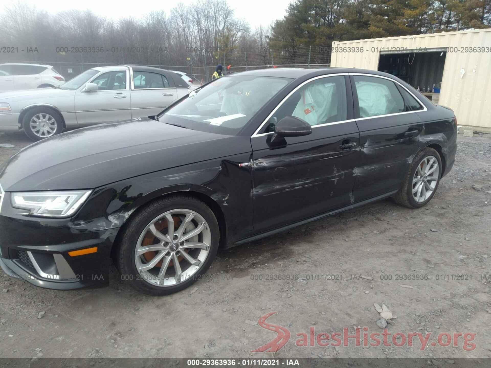 WAUENAF41KA114087 2019 AUDI A4