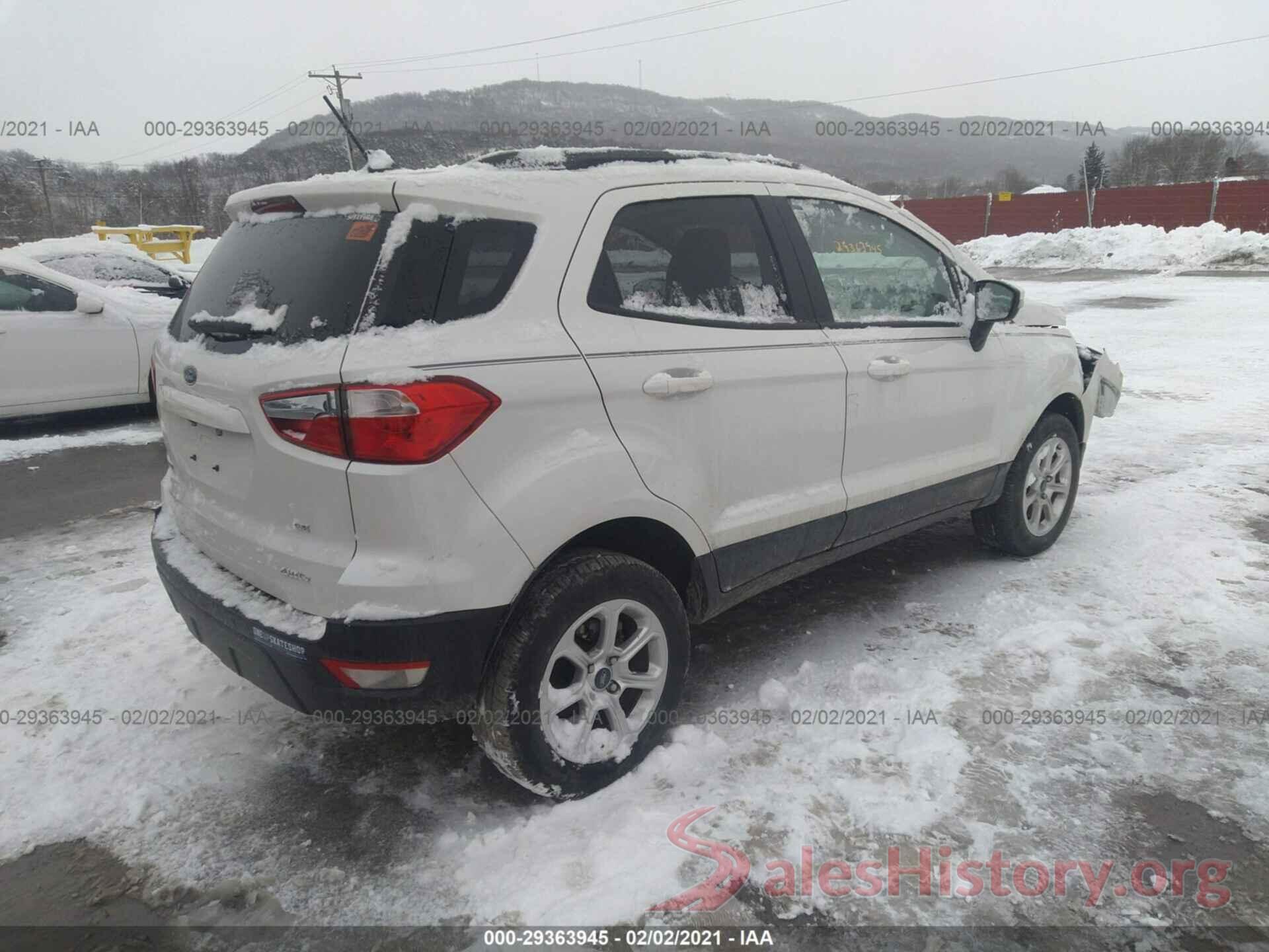 MAJ6S3GL4KC280602 2019 FORD ECOSPORT