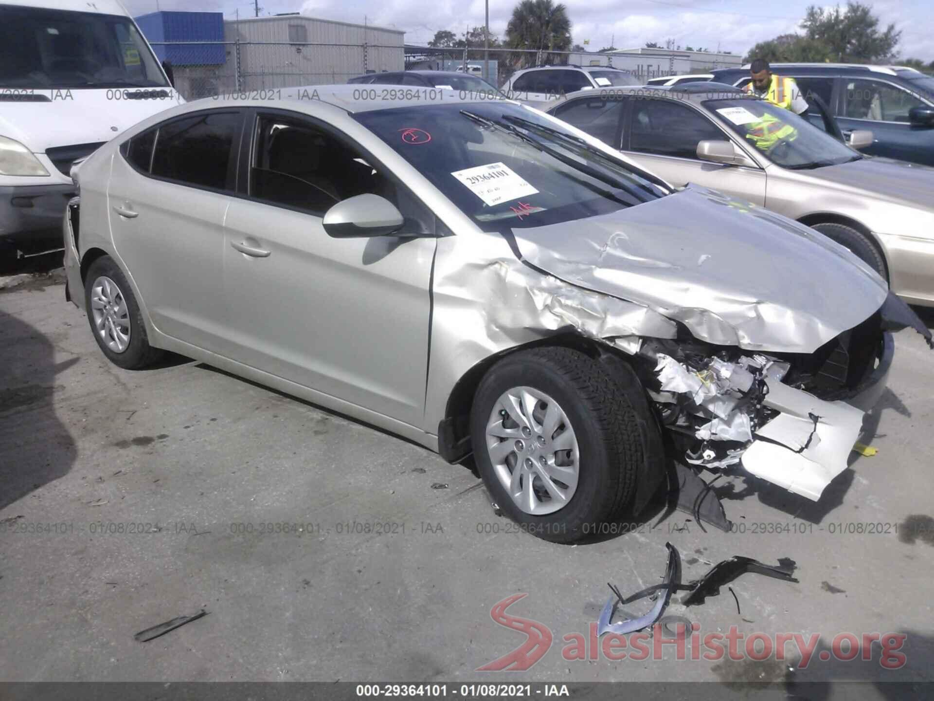 5NPD74LF1JH338516 2018 HYUNDAI ELANTRA