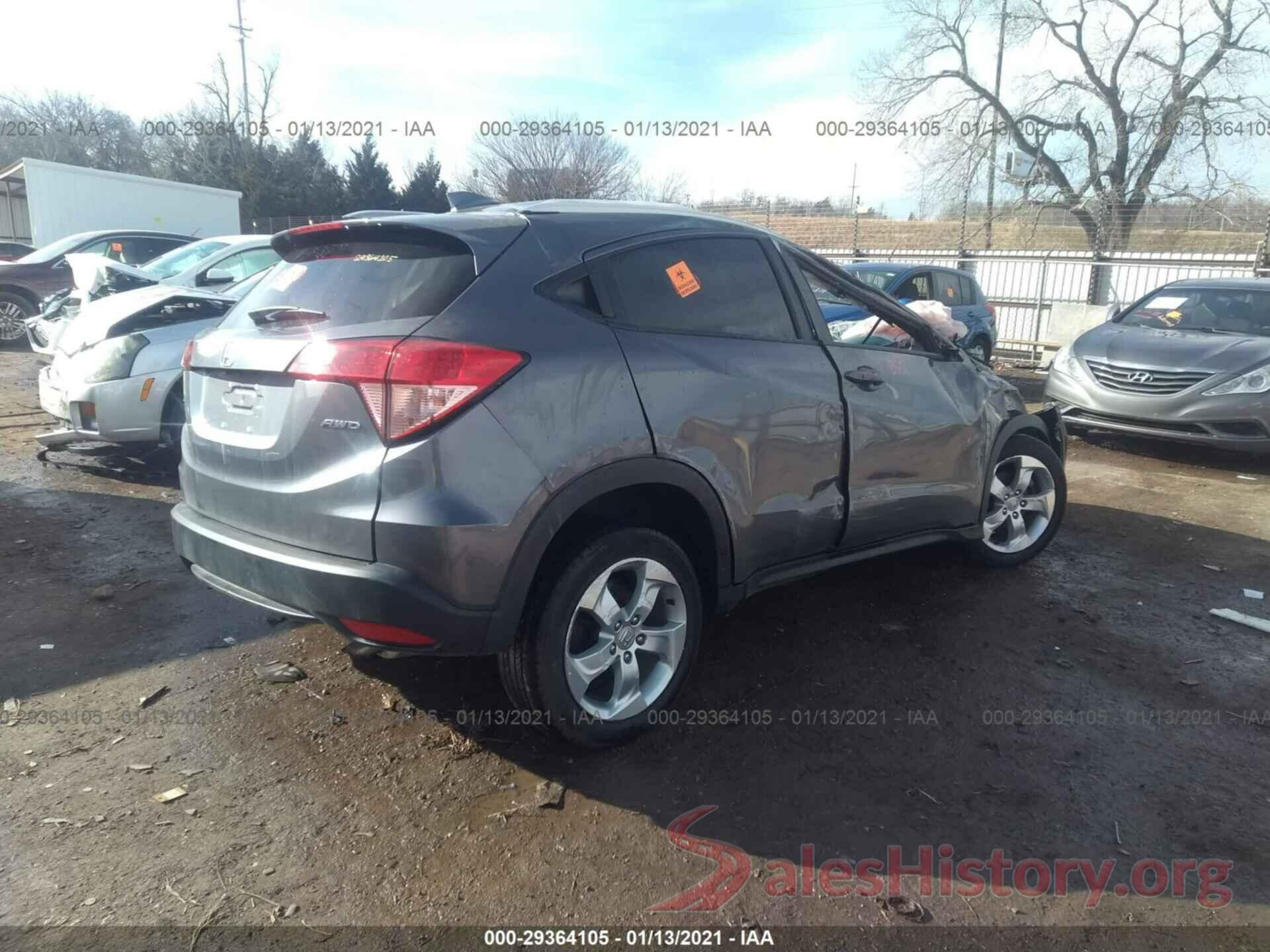 3CZRU6H75GM725871 2016 HONDA HR-V