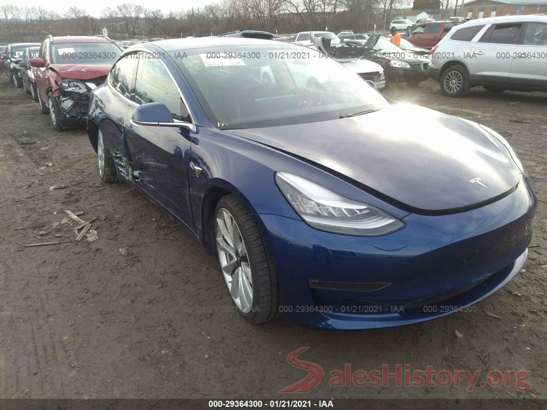 5YJ3E1EB2JF106273 2018 TESLA MODEL 3