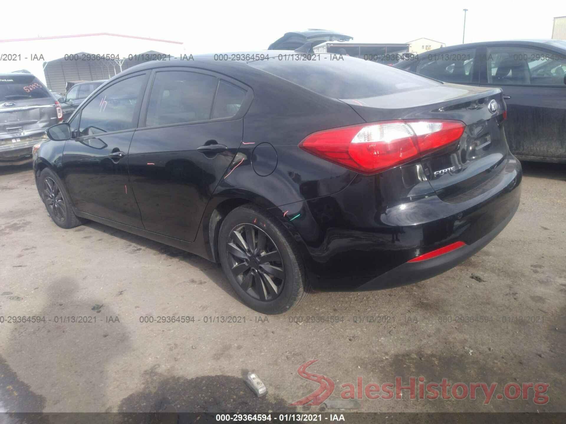 KNAFX4A60G5444263 2016 KIA FORTE