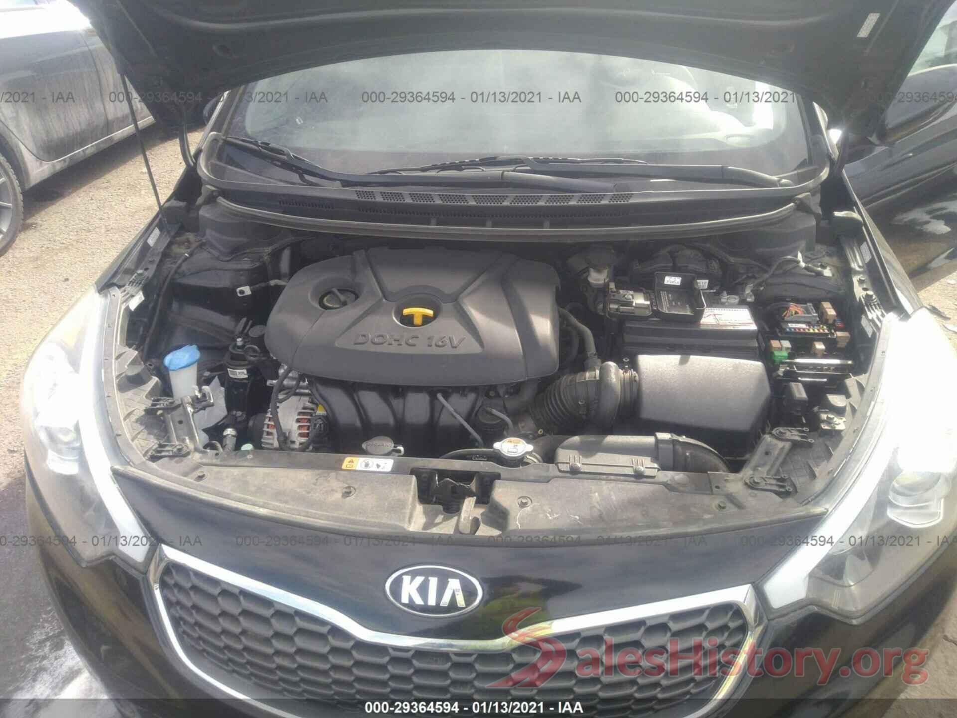 KNAFX4A60G5444263 2016 KIA FORTE