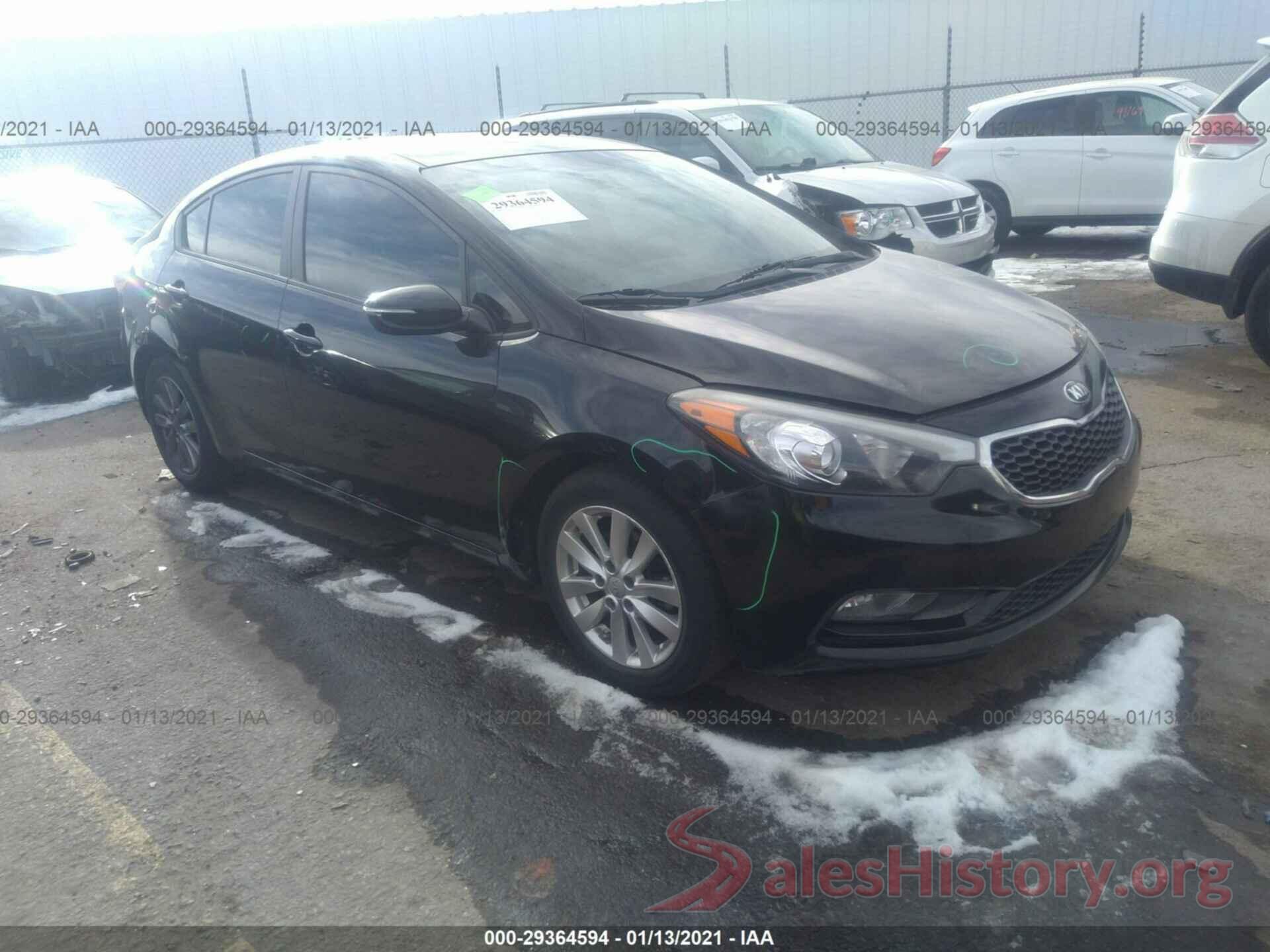 KNAFX4A60G5444263 2016 KIA FORTE