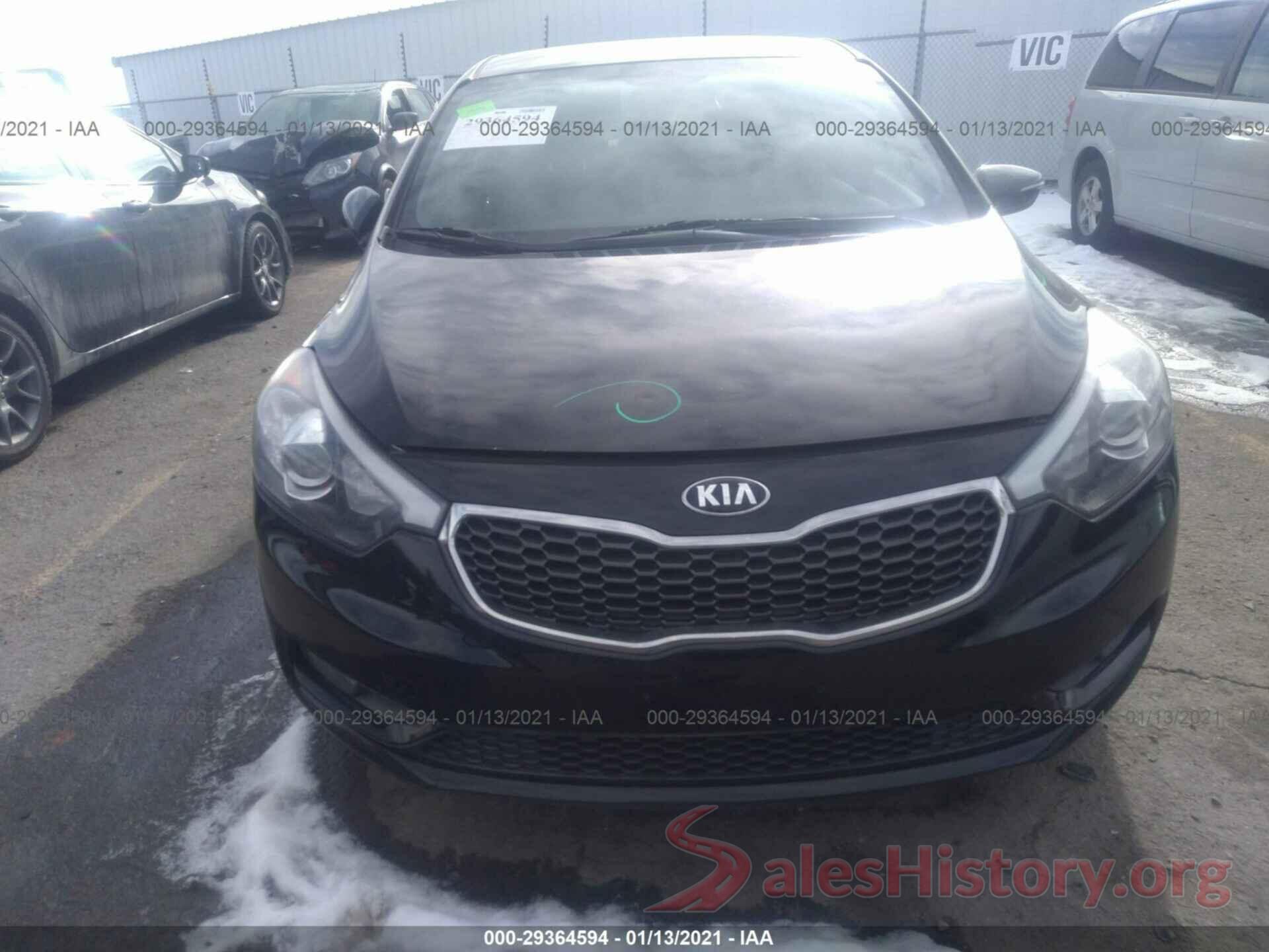 KNAFX4A60G5444263 2016 KIA FORTE