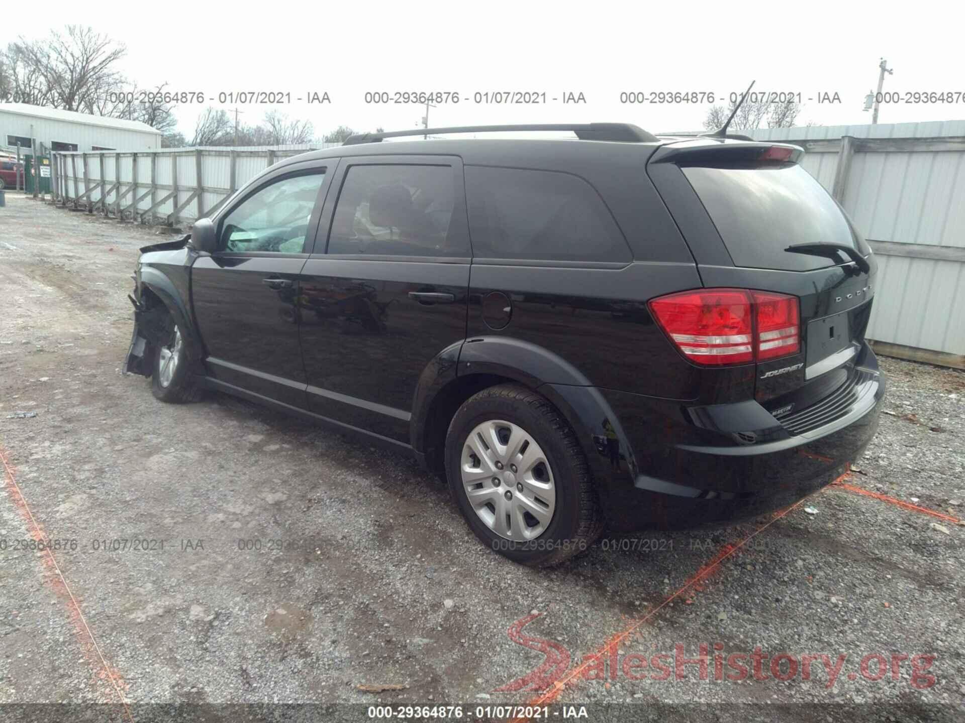 3C4PDCAB8JT274961 2018 DODGE JOURNEY