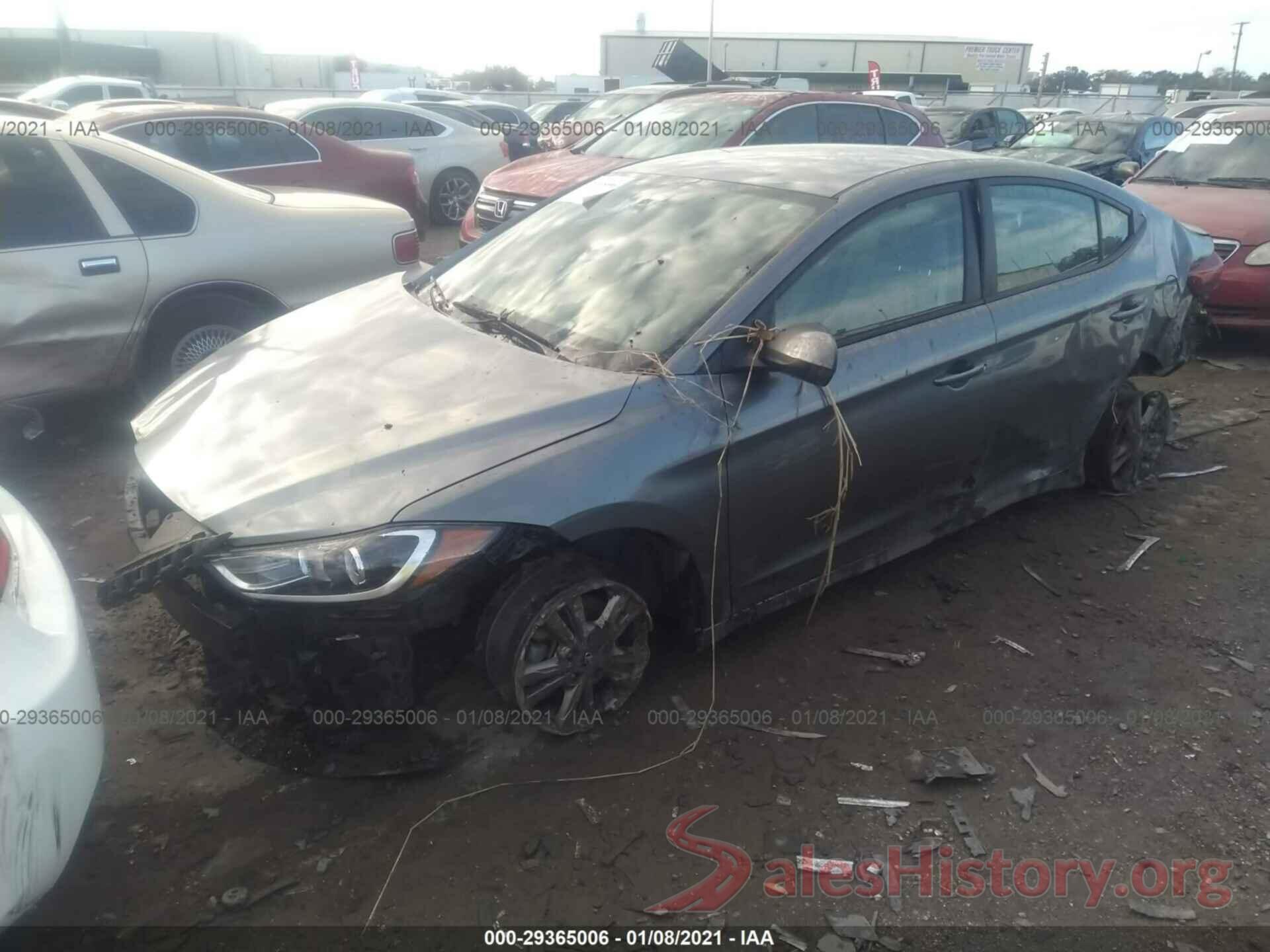 5NPD84LF7JH264659 2018 HYUNDAI ELANTRA