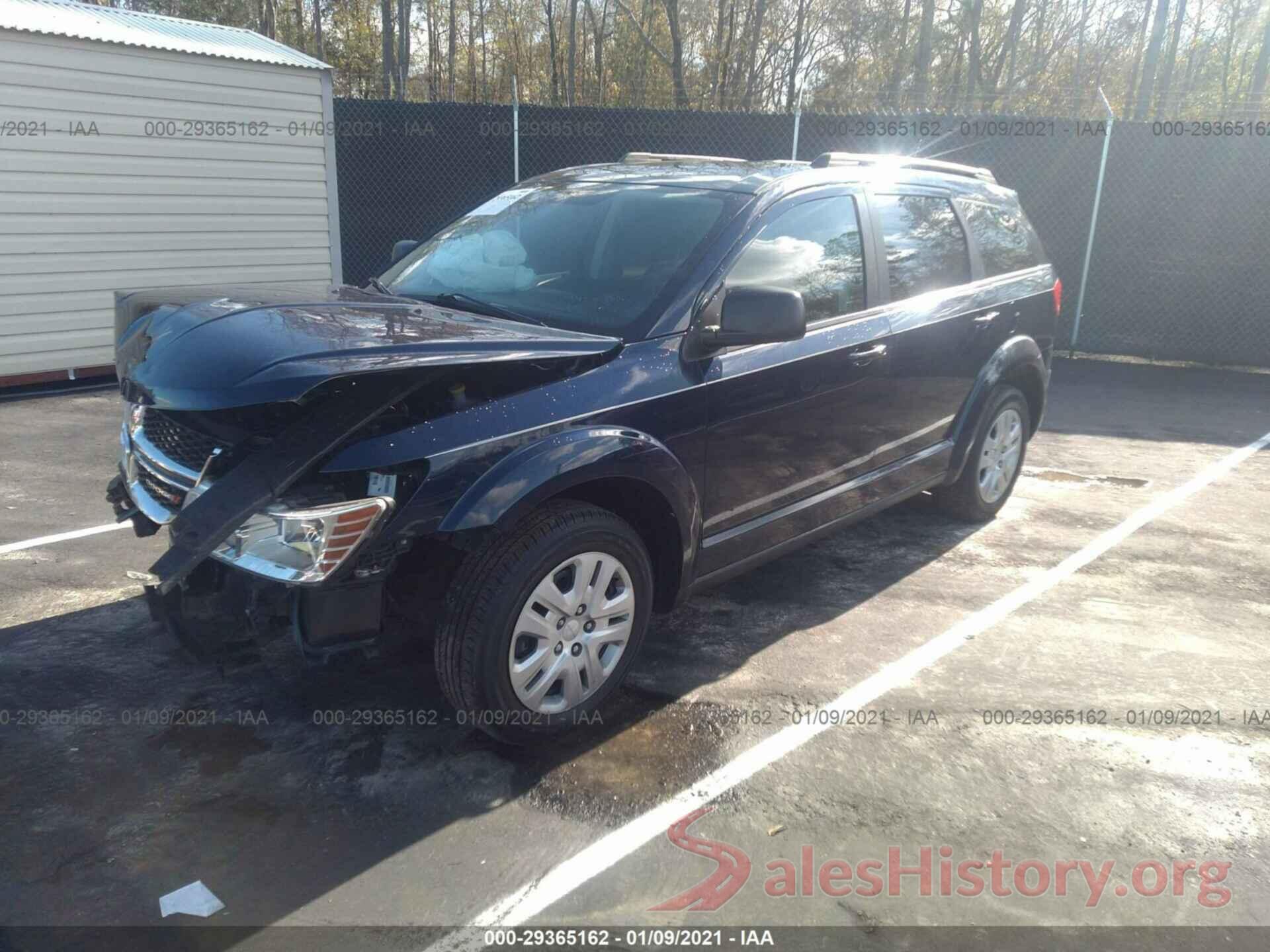 3C4PDCABXHT709344 2017 DODGE JOURNEY