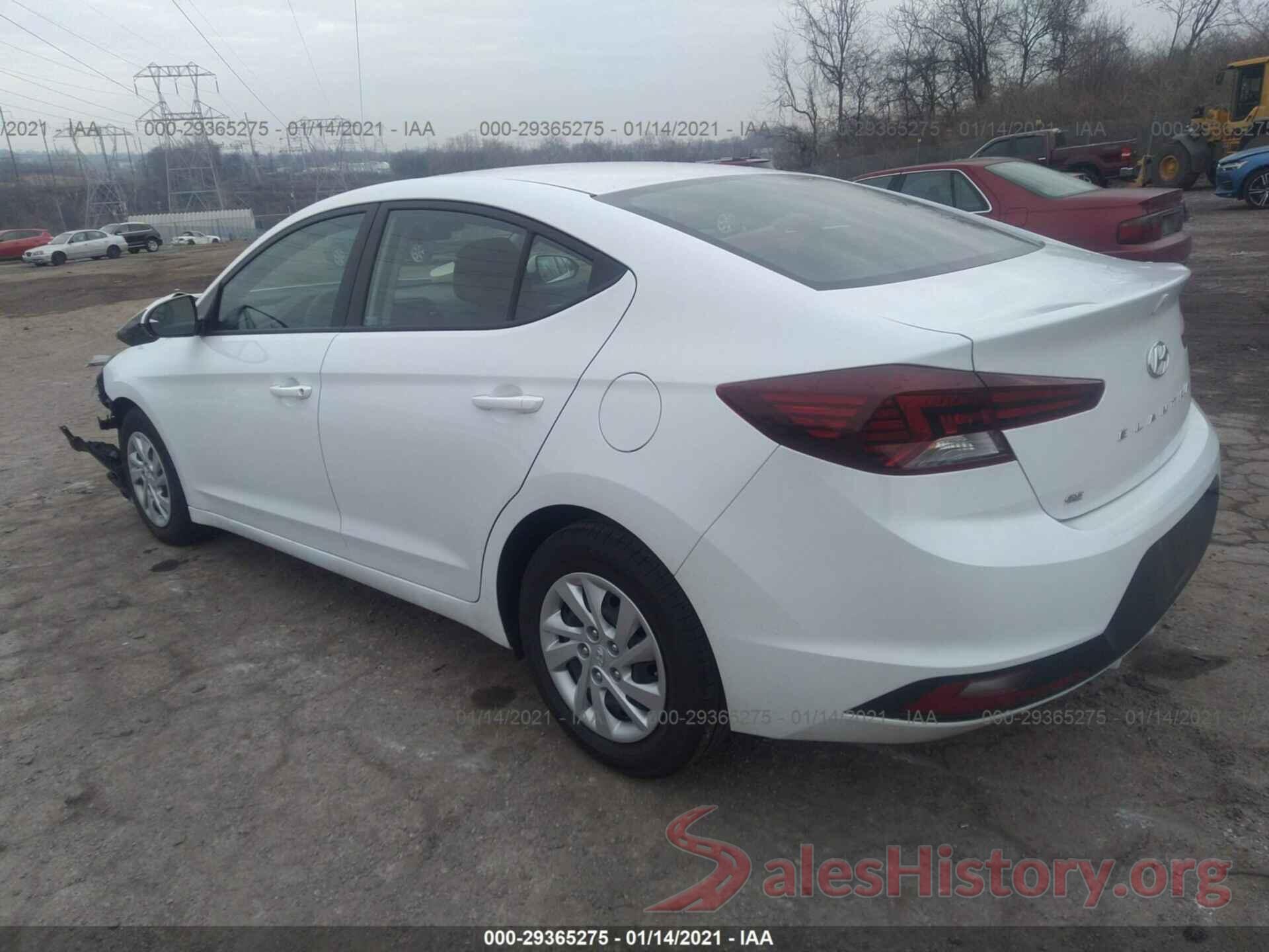 5NPD74LF7KH459925 2019 HYUNDAI ELANTRA