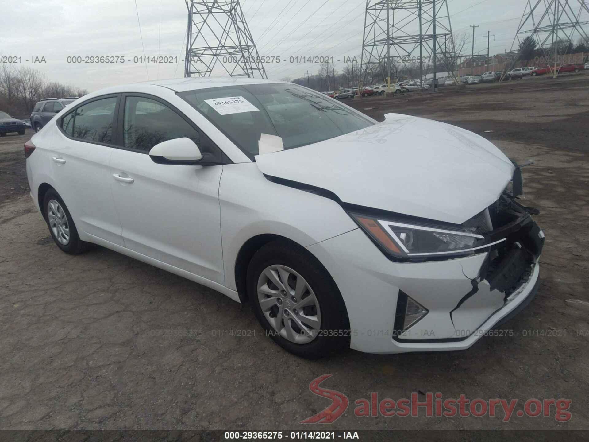 5NPD74LF7KH459925 2019 HYUNDAI ELANTRA