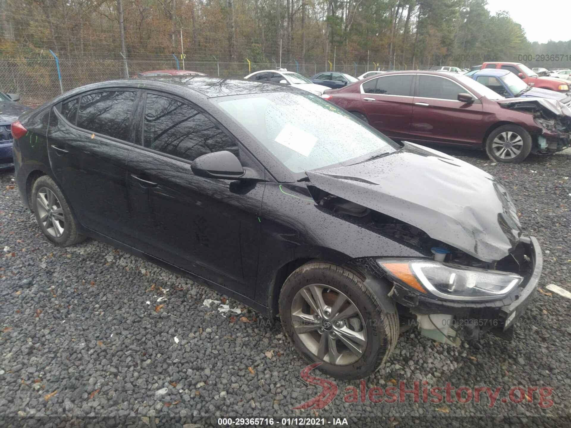 5NPD84LF0JH371620 2018 HYUNDAI ELANTRA