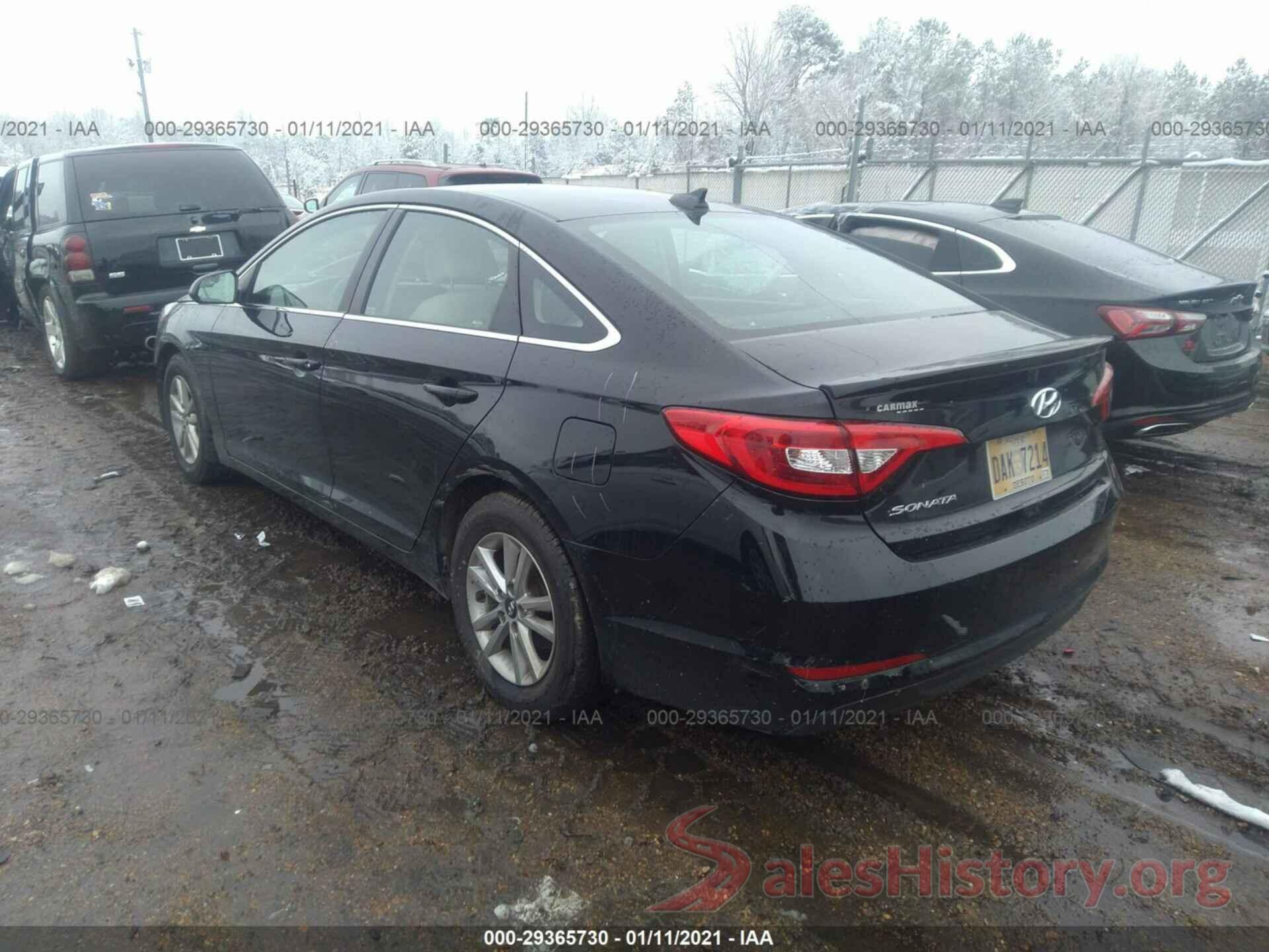 5NPE24AF0GH373689 2016 HYUNDAI SONATA