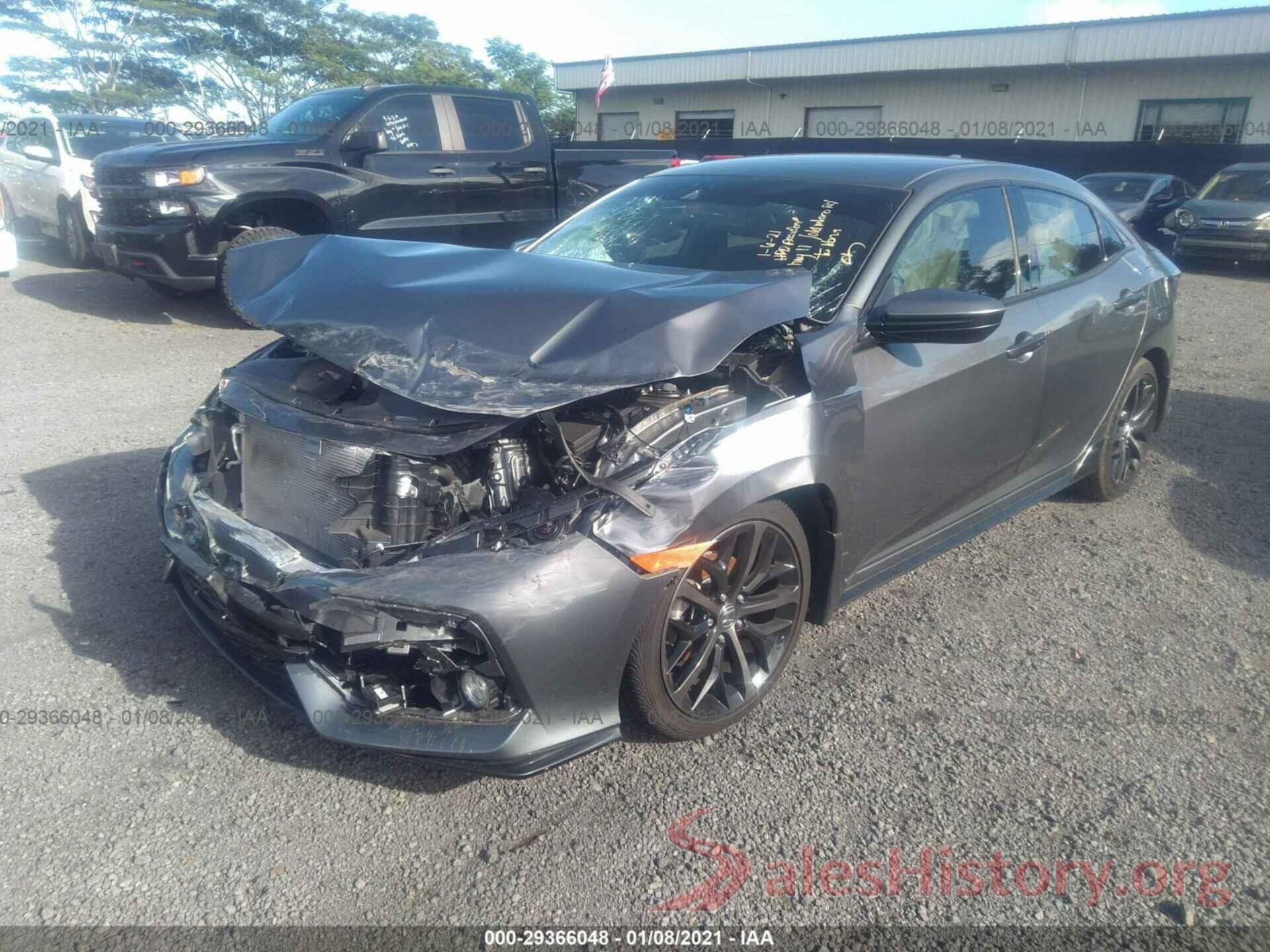 SHHFK7H42LU200810 2020 HONDA CIVIC HATCHBACK