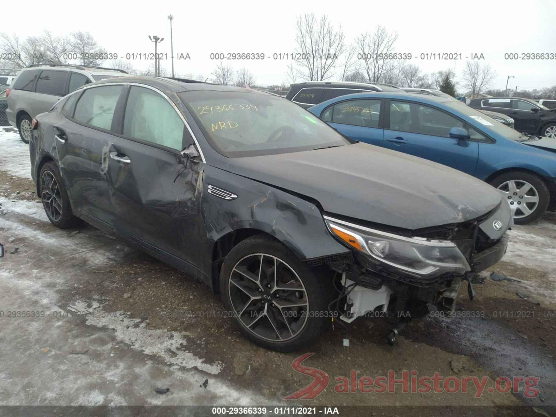 5XXGT4L33LG448299 2020 KIA OPTIMA