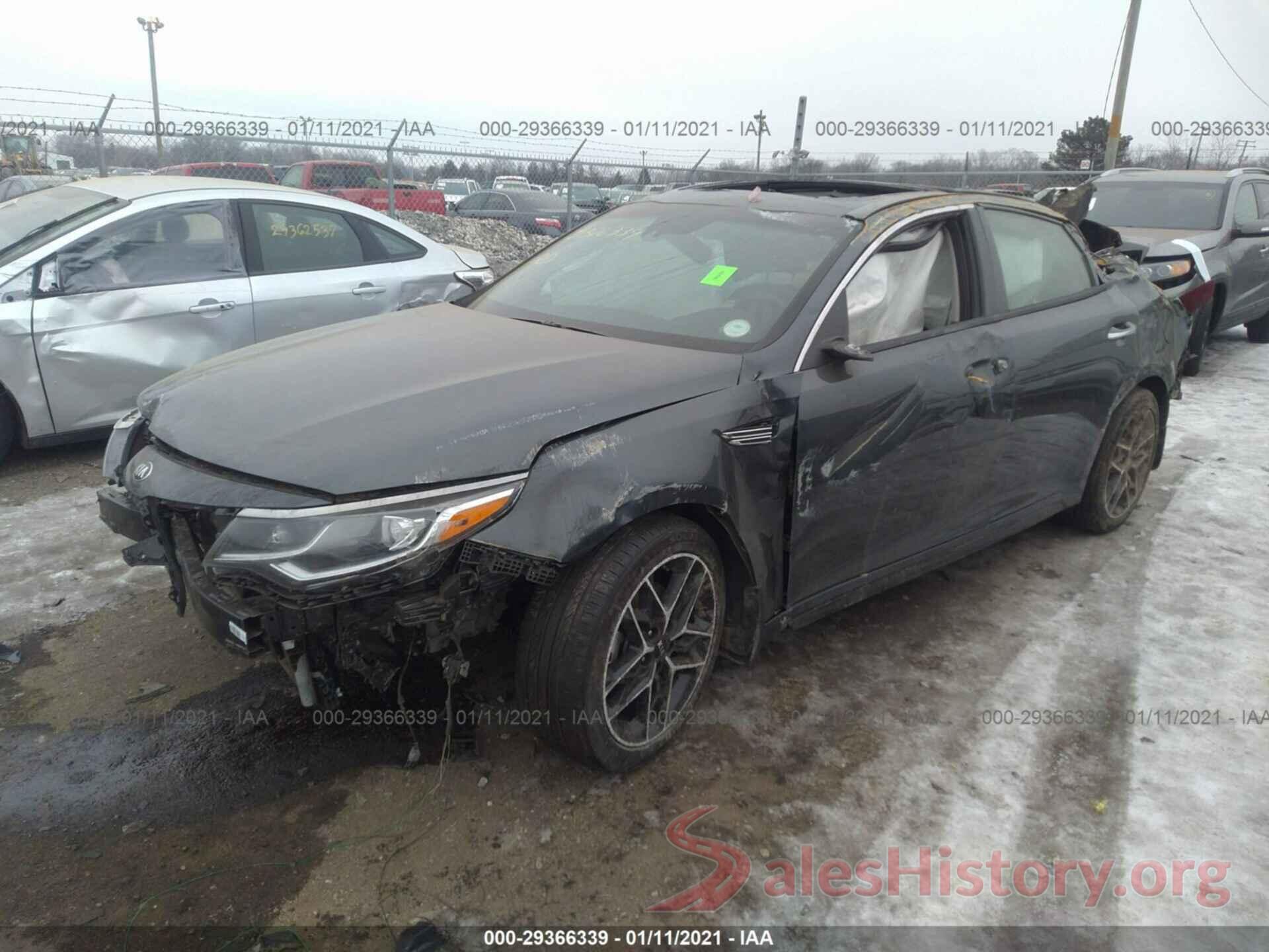 5XXGT4L33LG448299 2020 KIA OPTIMA