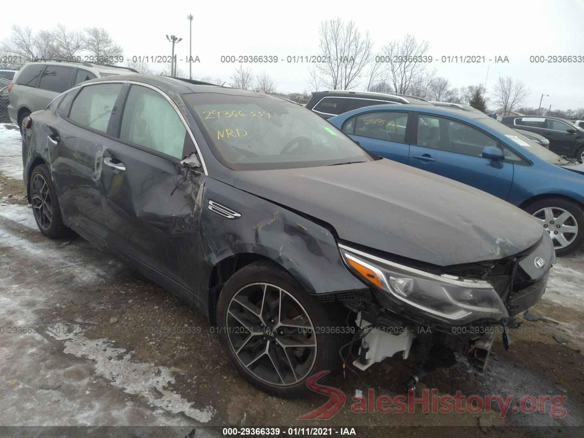 5XXGT4L33LG448299 2020 KIA OPTIMA