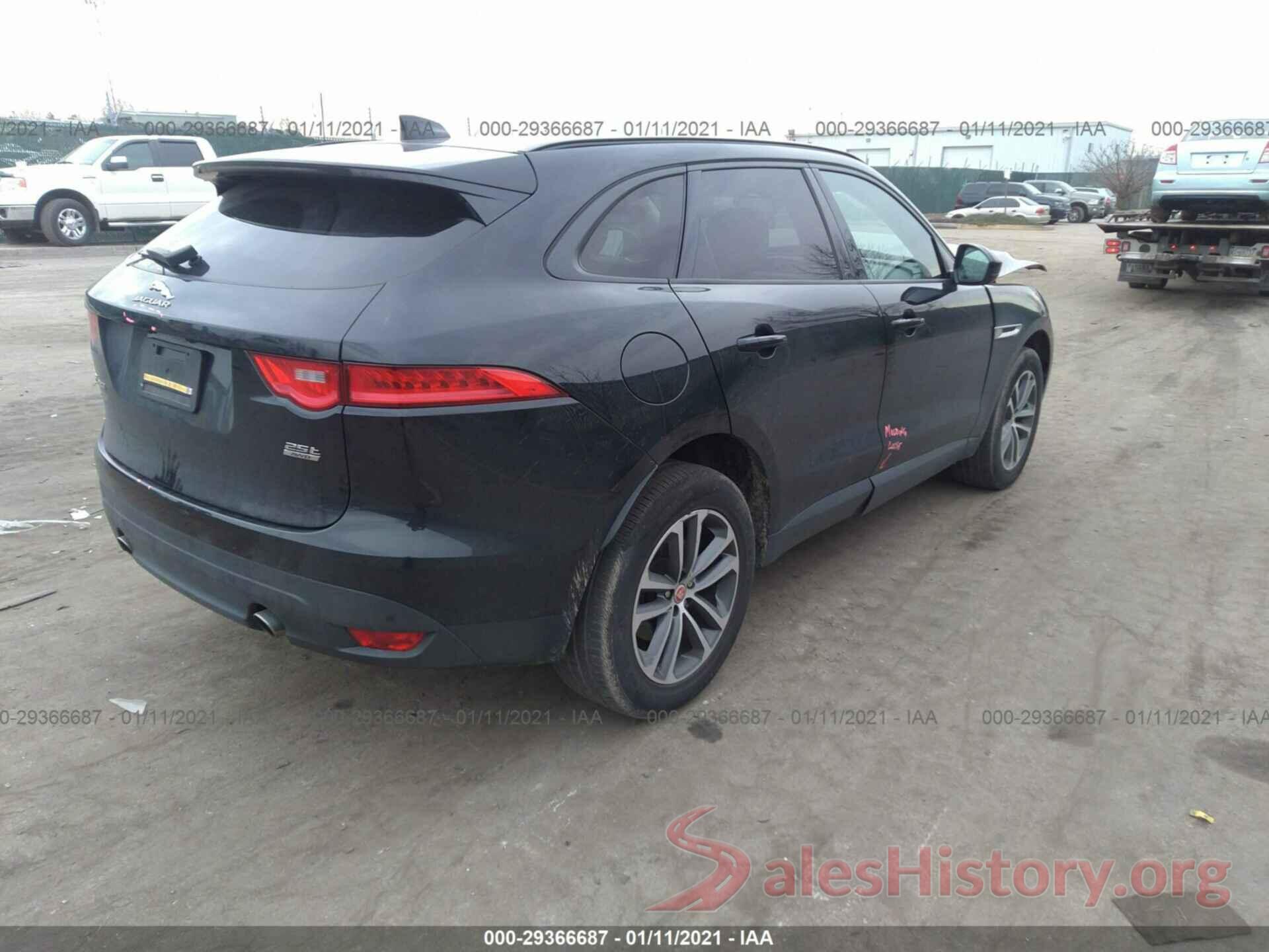 SADCJ2FX2JA273581 2018 JAGUAR F-PACE