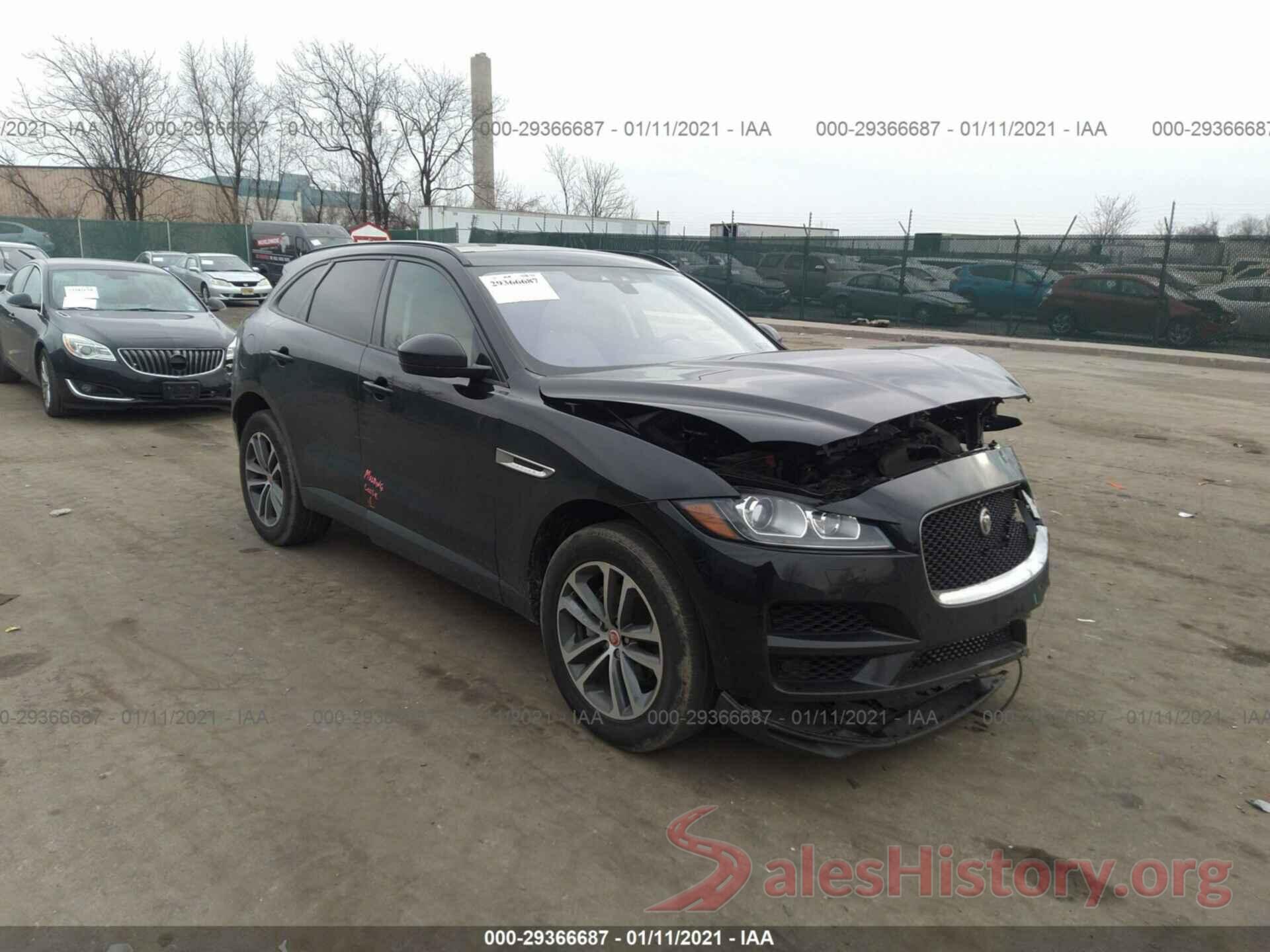 SADCJ2FX2JA273581 2018 JAGUAR F-PACE