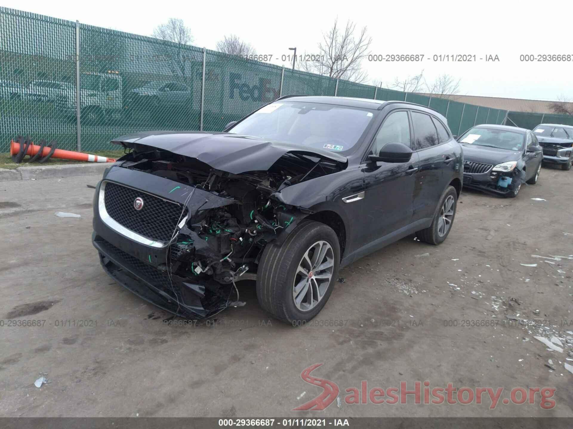 SADCJ2FX2JA273581 2018 JAGUAR F-PACE