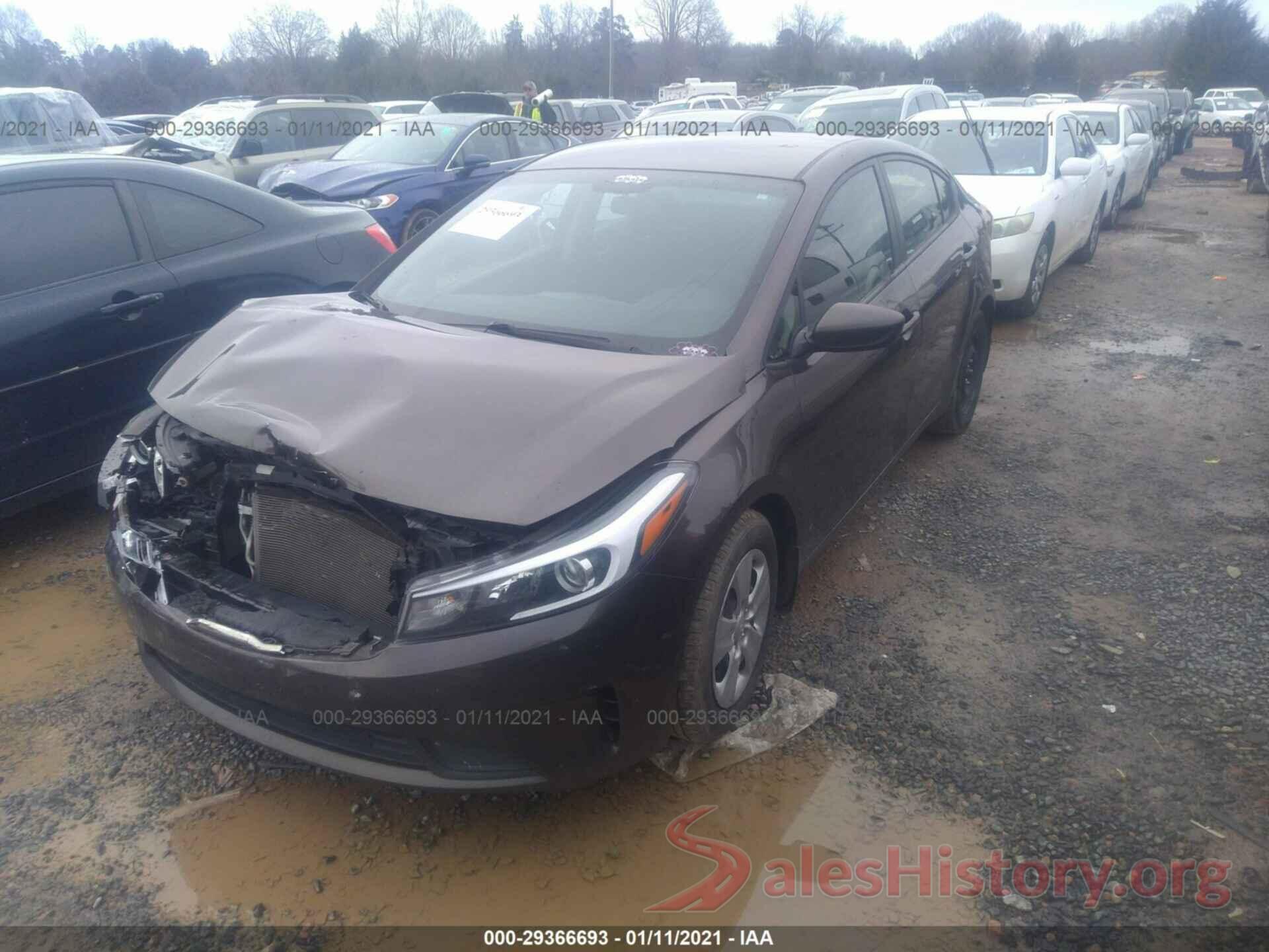 3KPFK4A76HE140614 2017 KIA FORTE