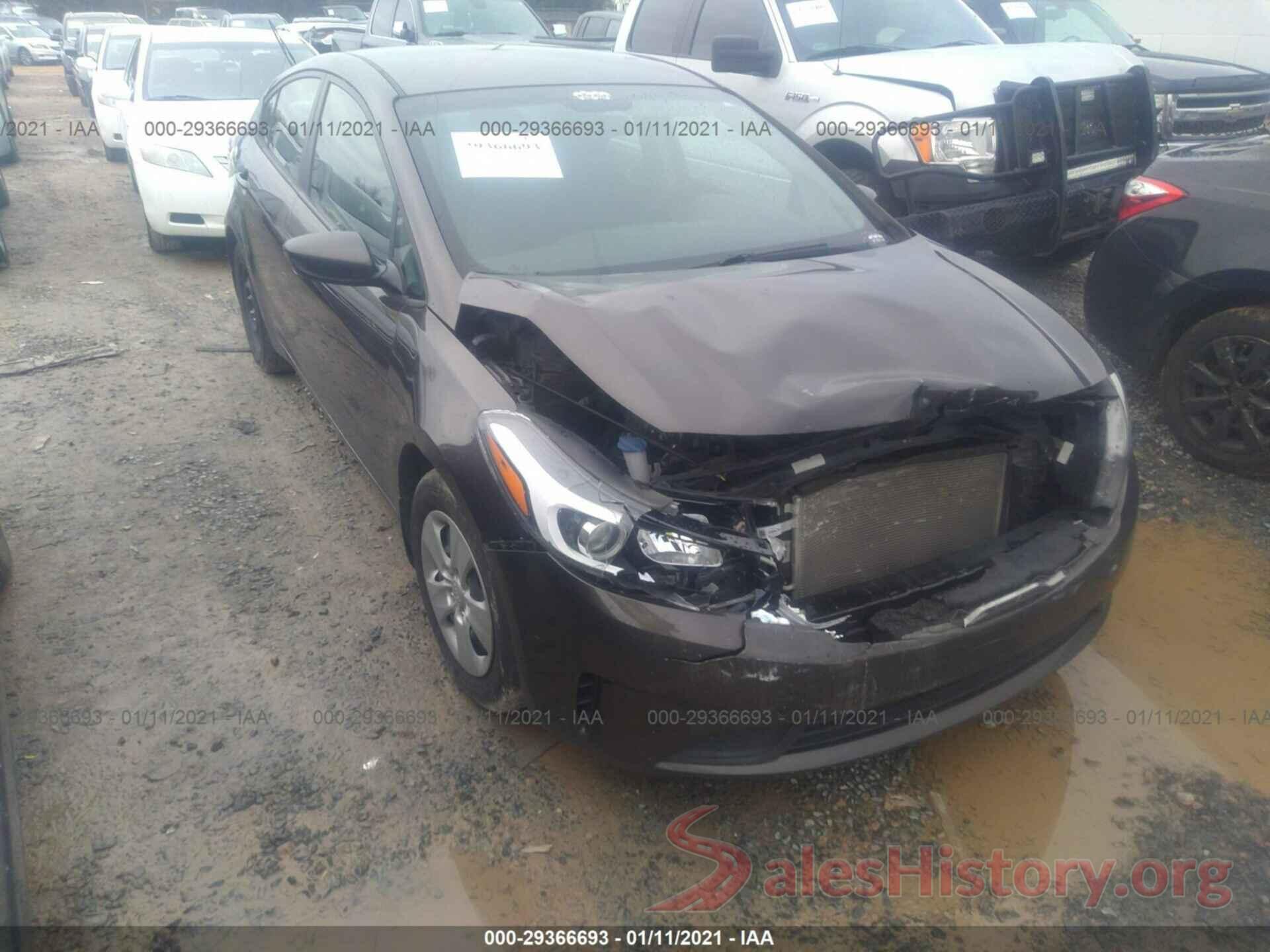 3KPFK4A76HE140614 2017 KIA FORTE