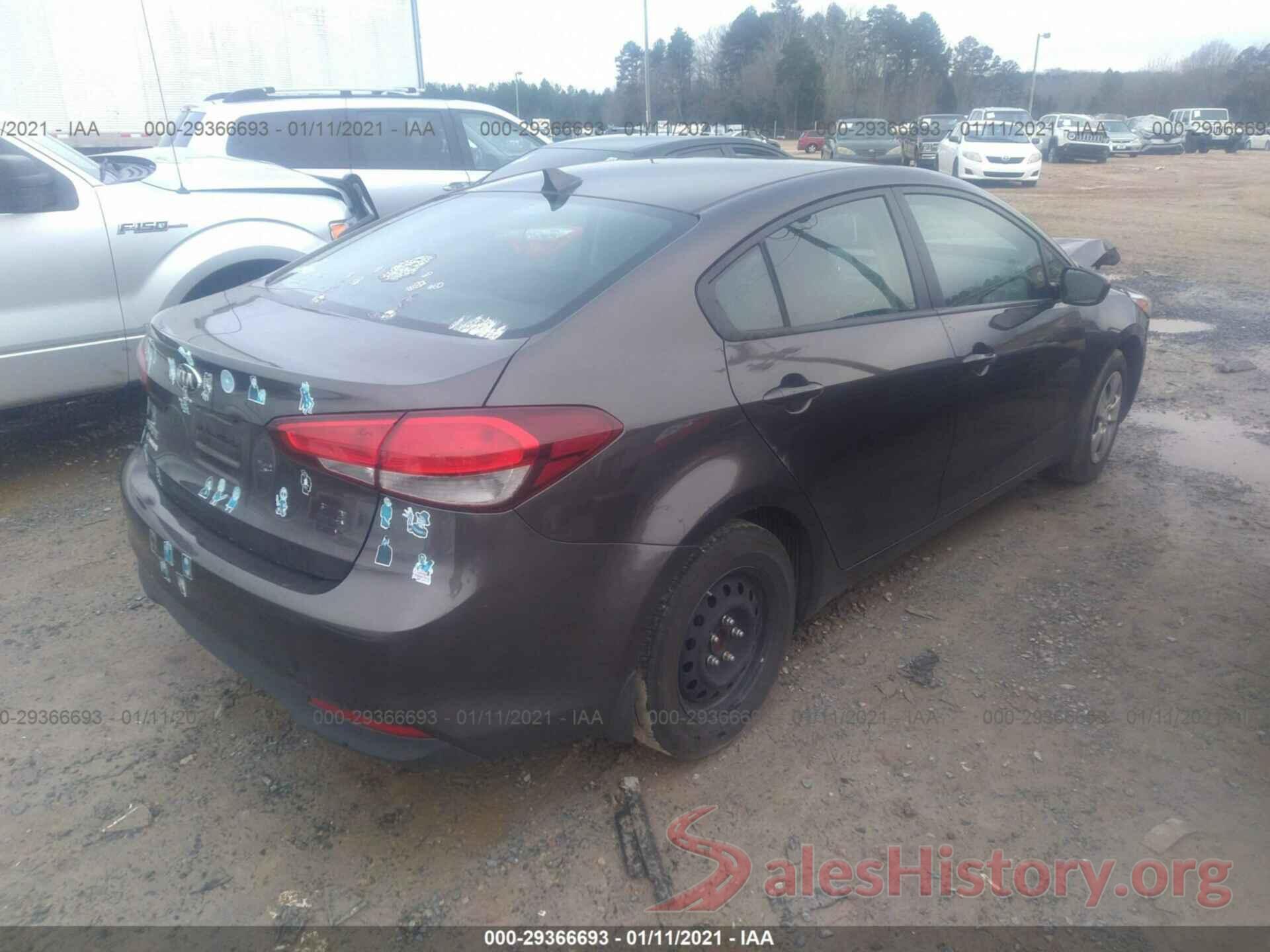 3KPFK4A76HE140614 2017 KIA FORTE