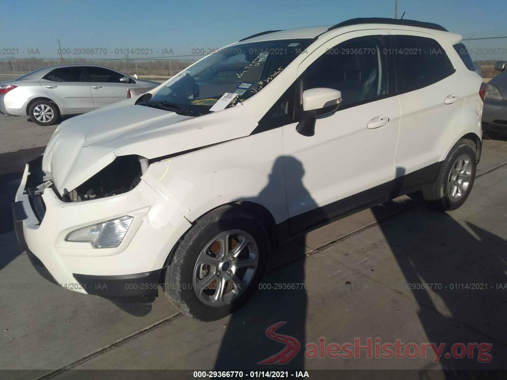 MAJ3S2GE1KC257065 2019 FORD ECOSPORT