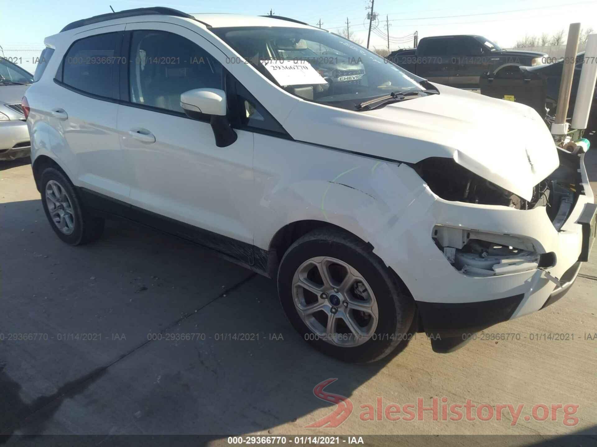 MAJ3S2GE1KC257065 2019 FORD ECOSPORT