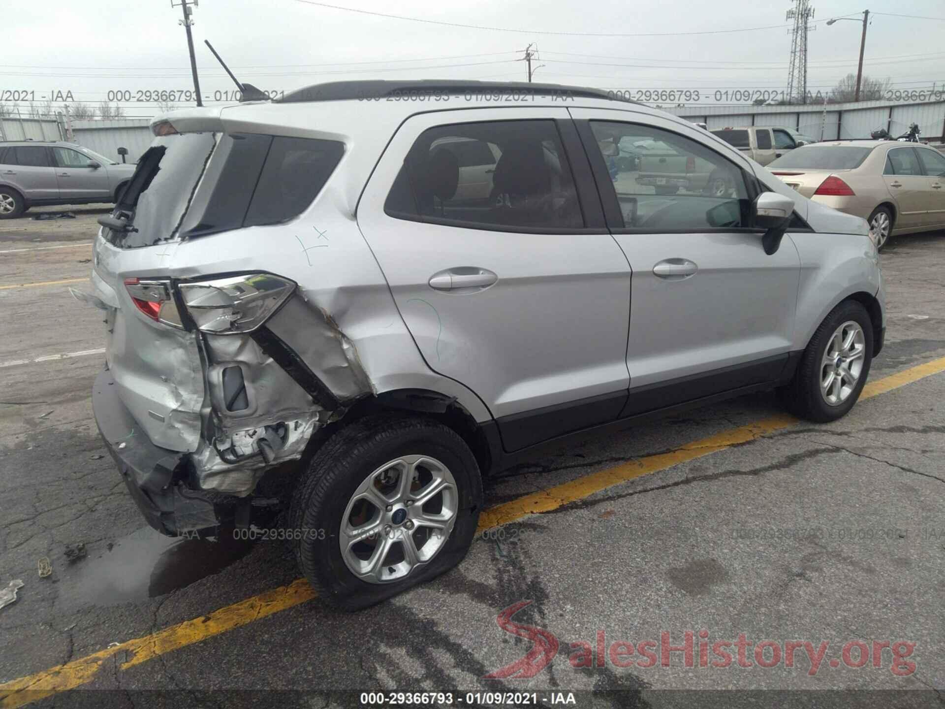 MAJ3S2GE3KC282520 2019 FORD ECOSPORT