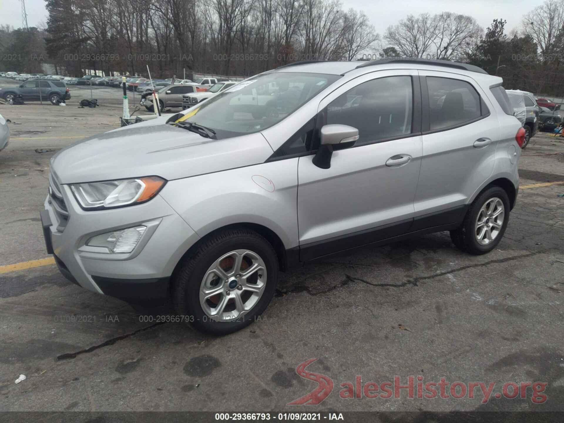 MAJ3S2GE3KC282520 2019 FORD ECOSPORT