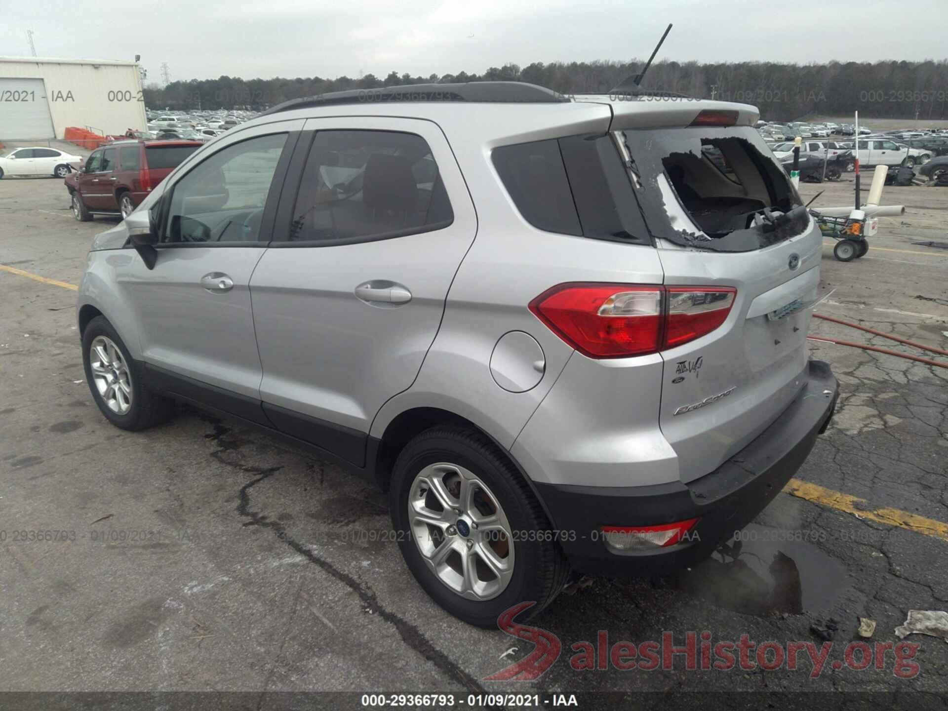 MAJ3S2GE3KC282520 2019 FORD ECOSPORT