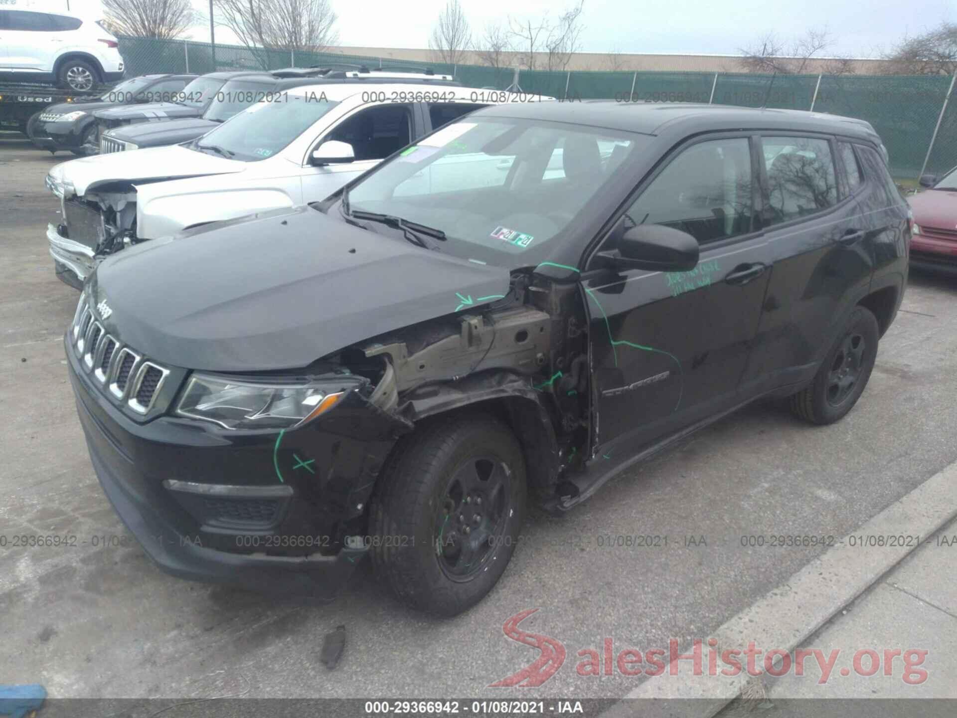 3C4NJDAB7JT272852 2018 JEEP COMPASS