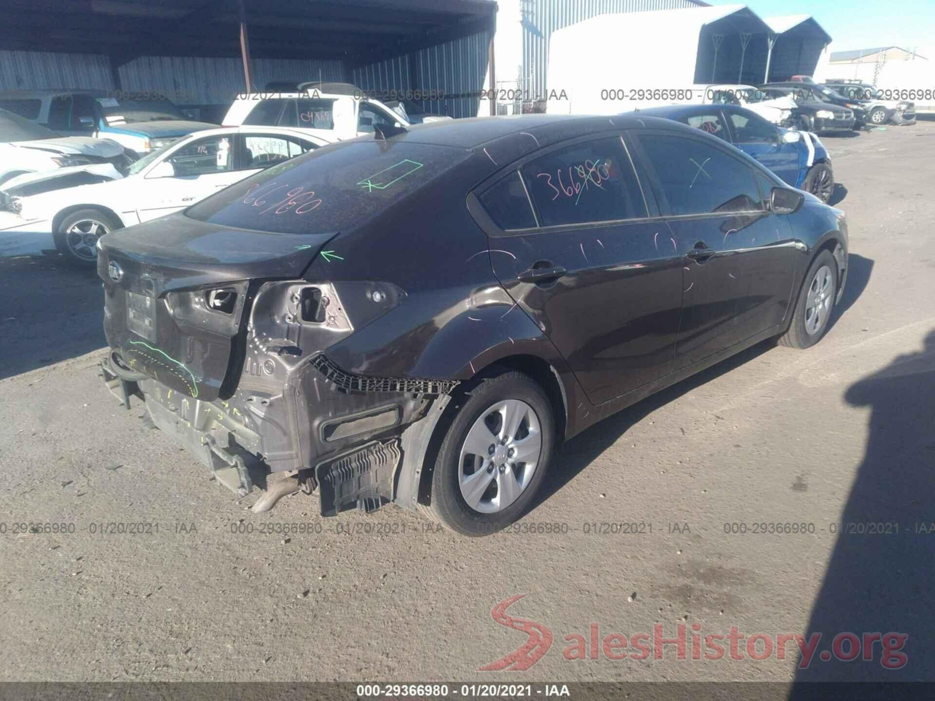 3KPFL4A71JE164225 2018 KIA FORTE