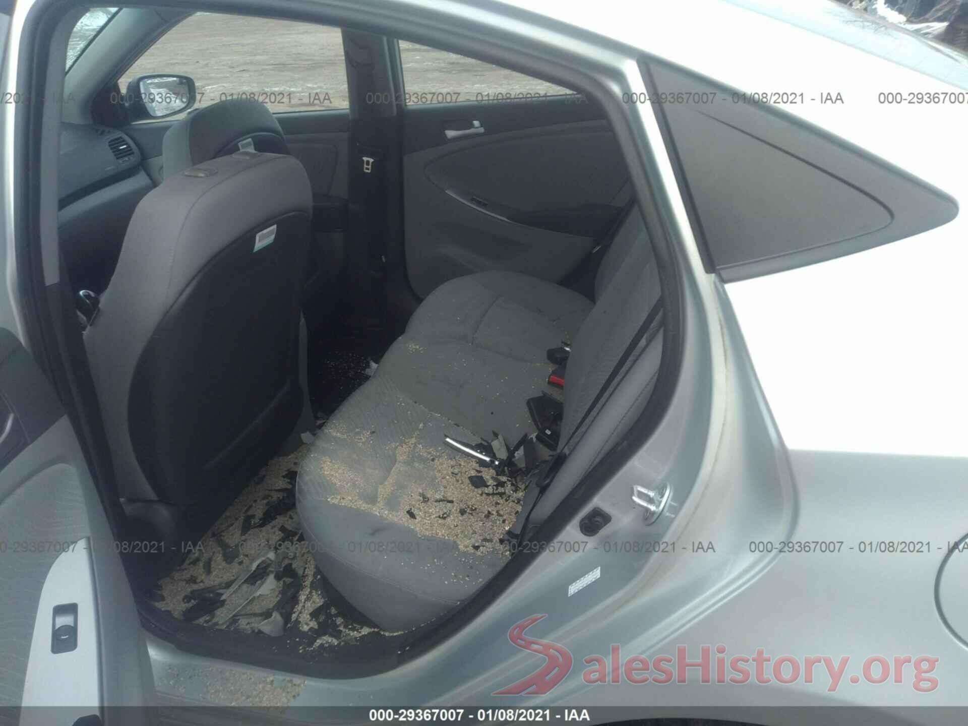 KMHCU4AE3GU159984 2016 HYUNDAI ACCENT