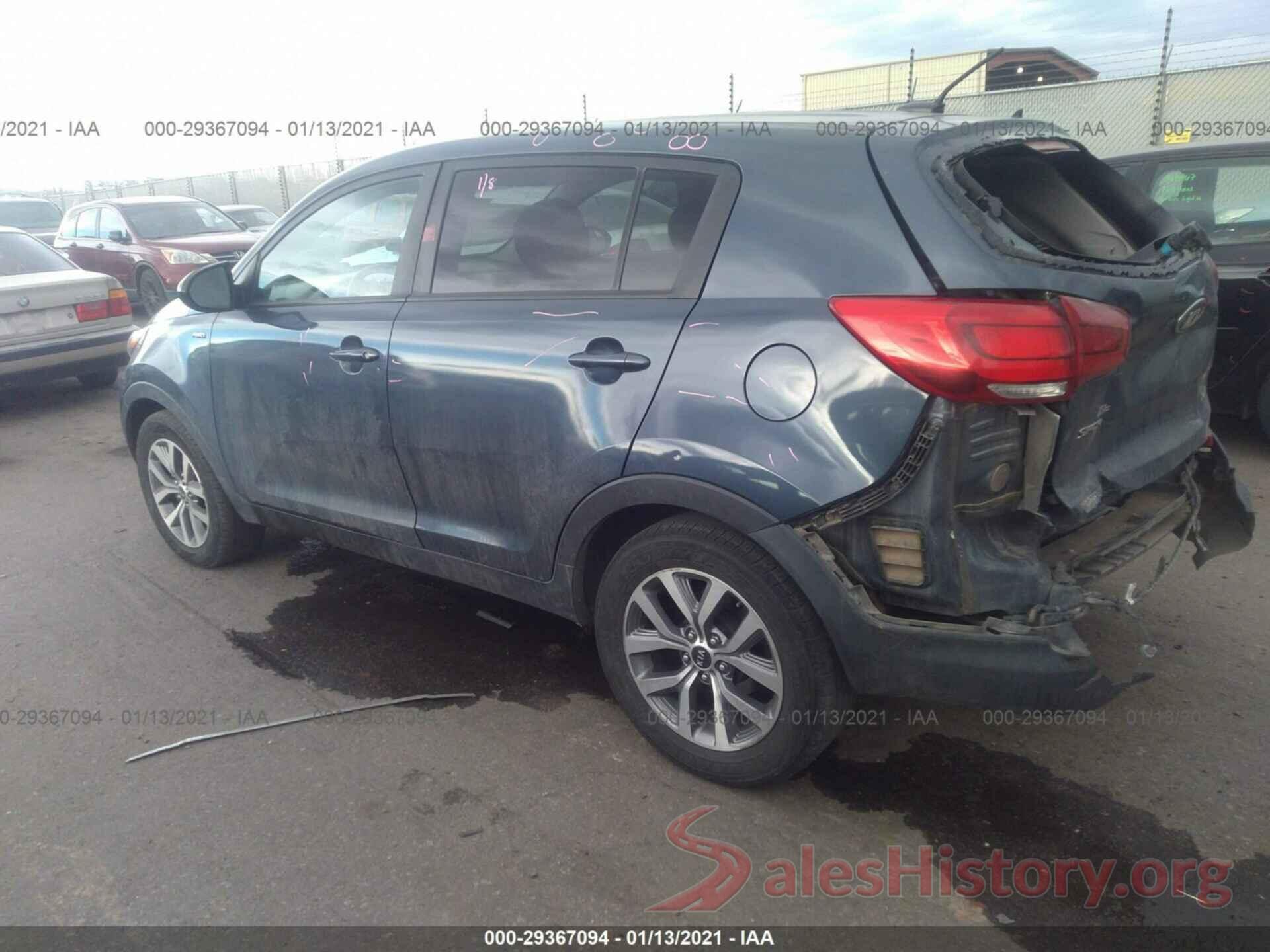 KNDPBCAC4G7875926 2016 KIA SPORTAGE